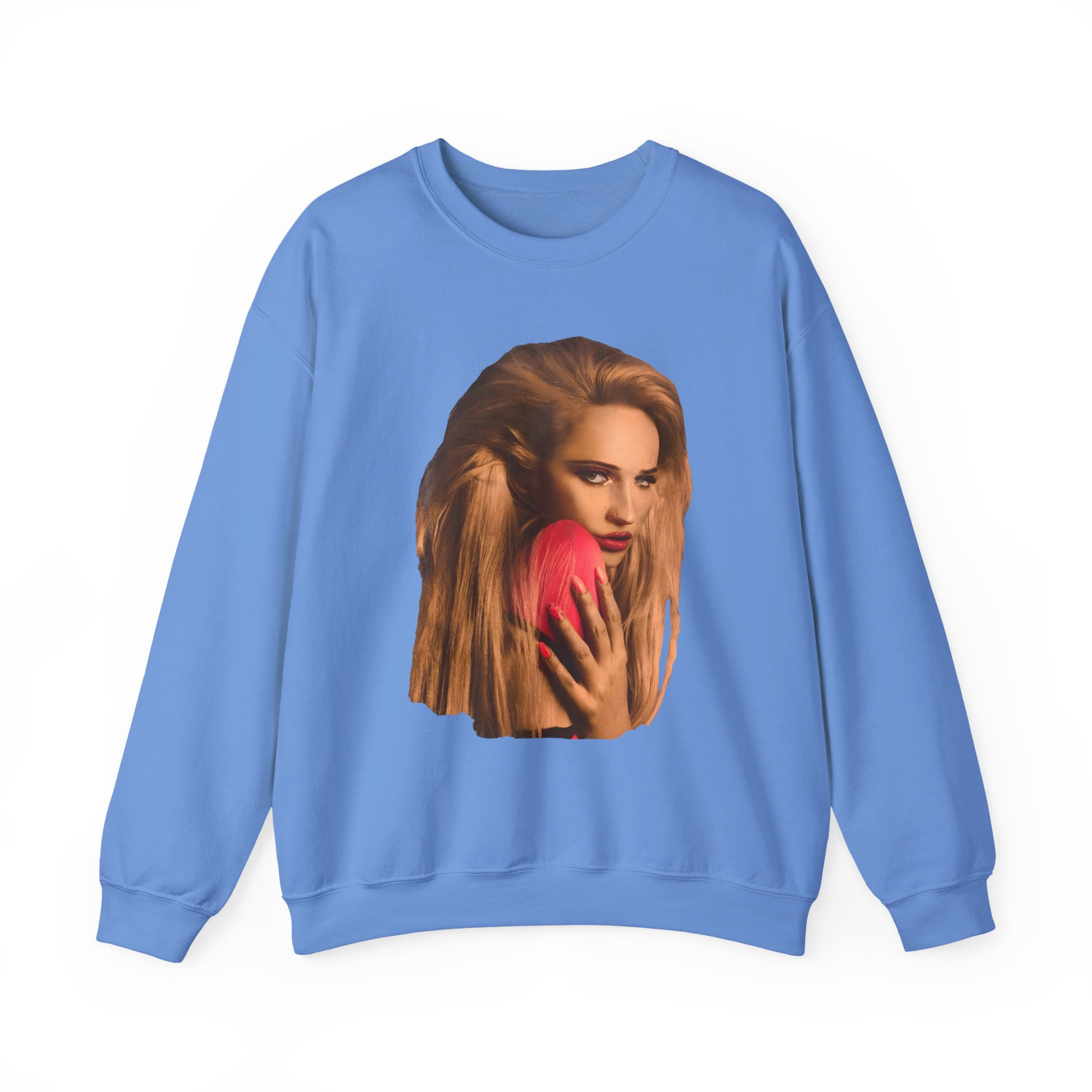 Kim Petras Glam Shot Unisex Heavy Blendâ„¢ Crewneck Sweatshirt