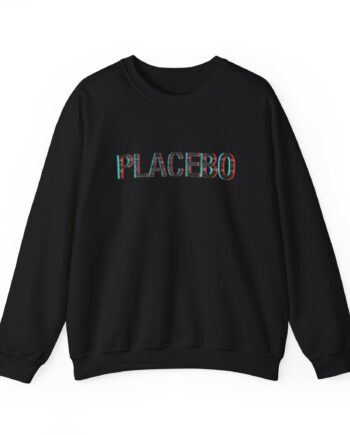 Placebo Glitch Logo Unisex Heavy Blend™ Crewneck Sweatshirt