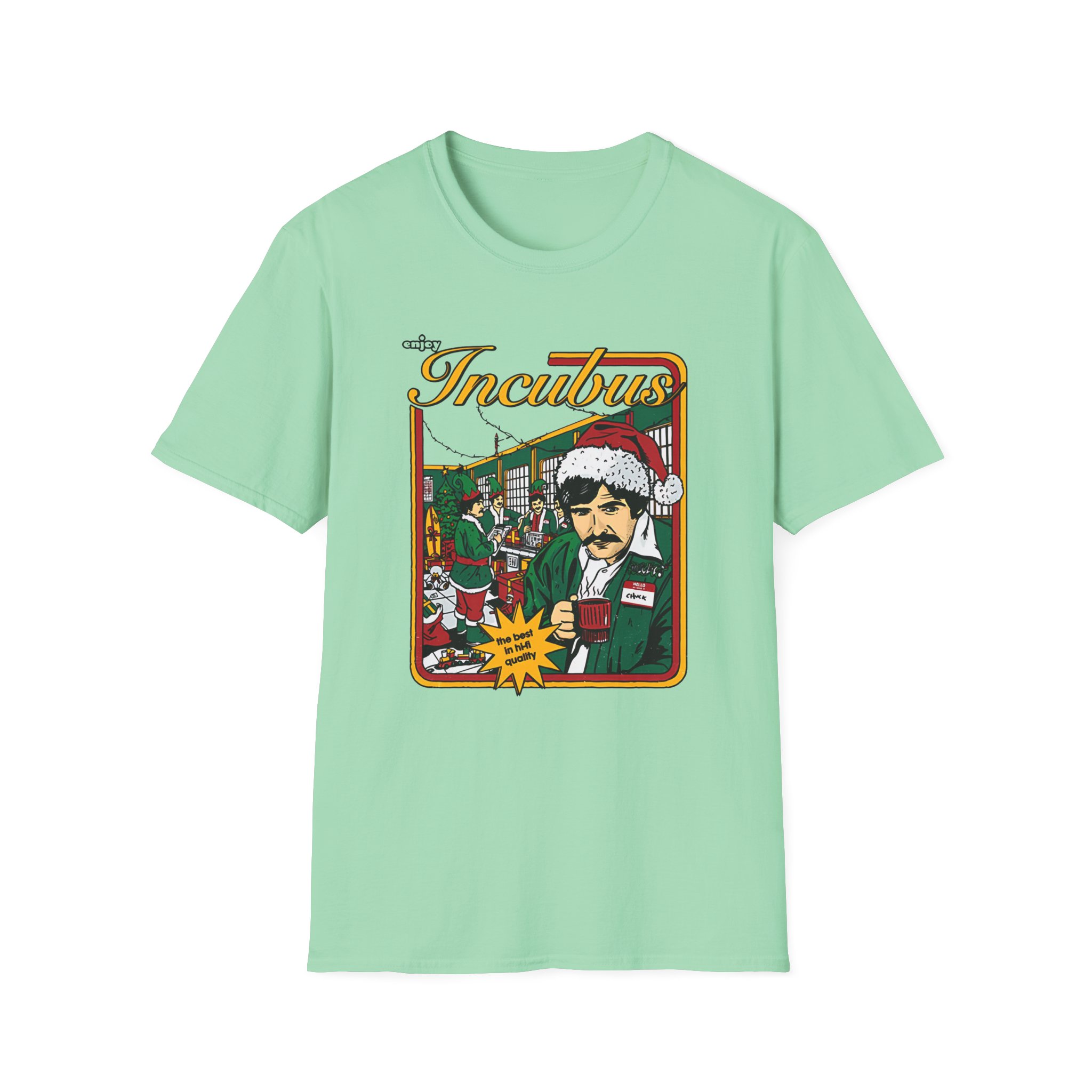 Incubus Santa Chuck Workshop Unisex Softstyle T-Shirt