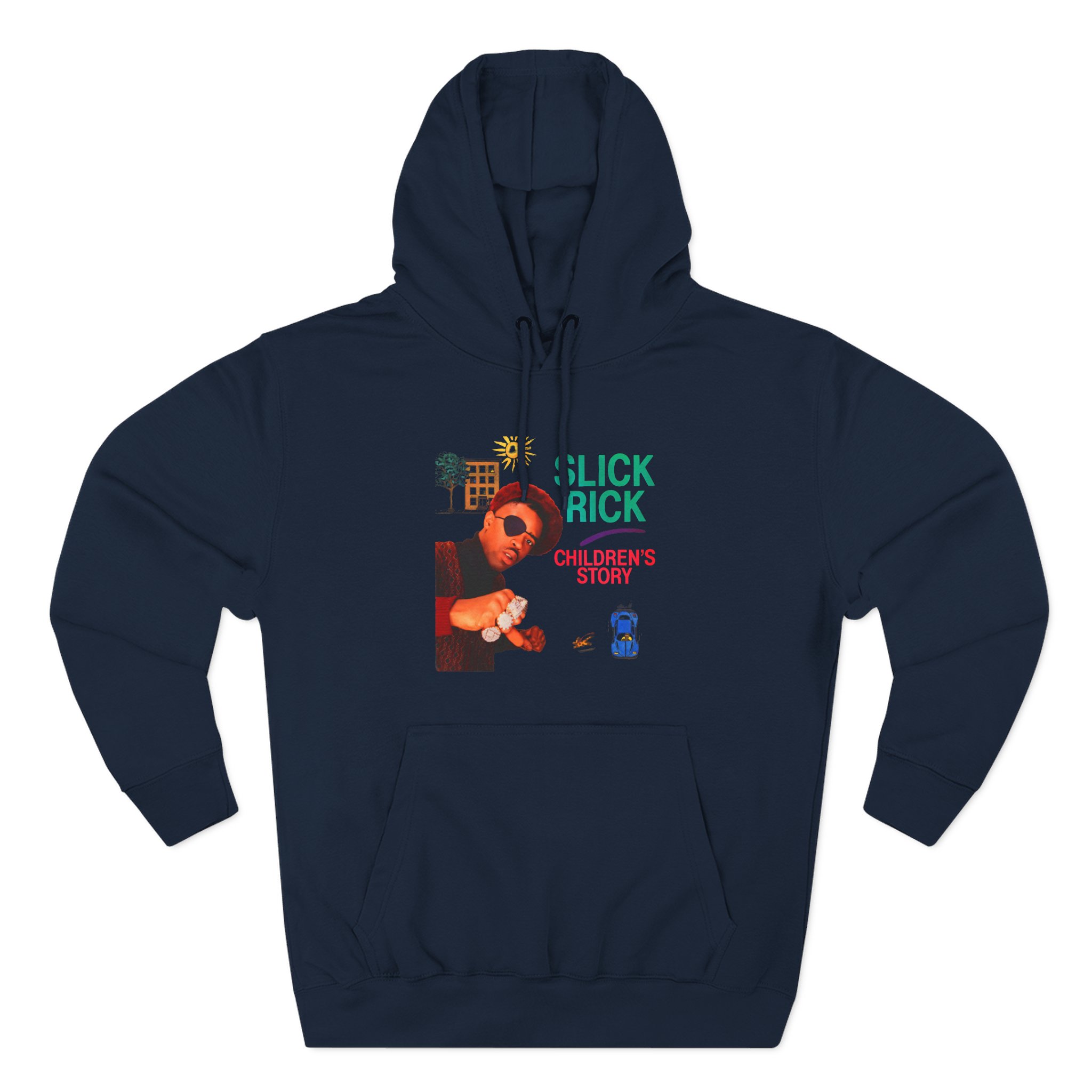 Slick Rick Three-Panel Fleece Hoodie