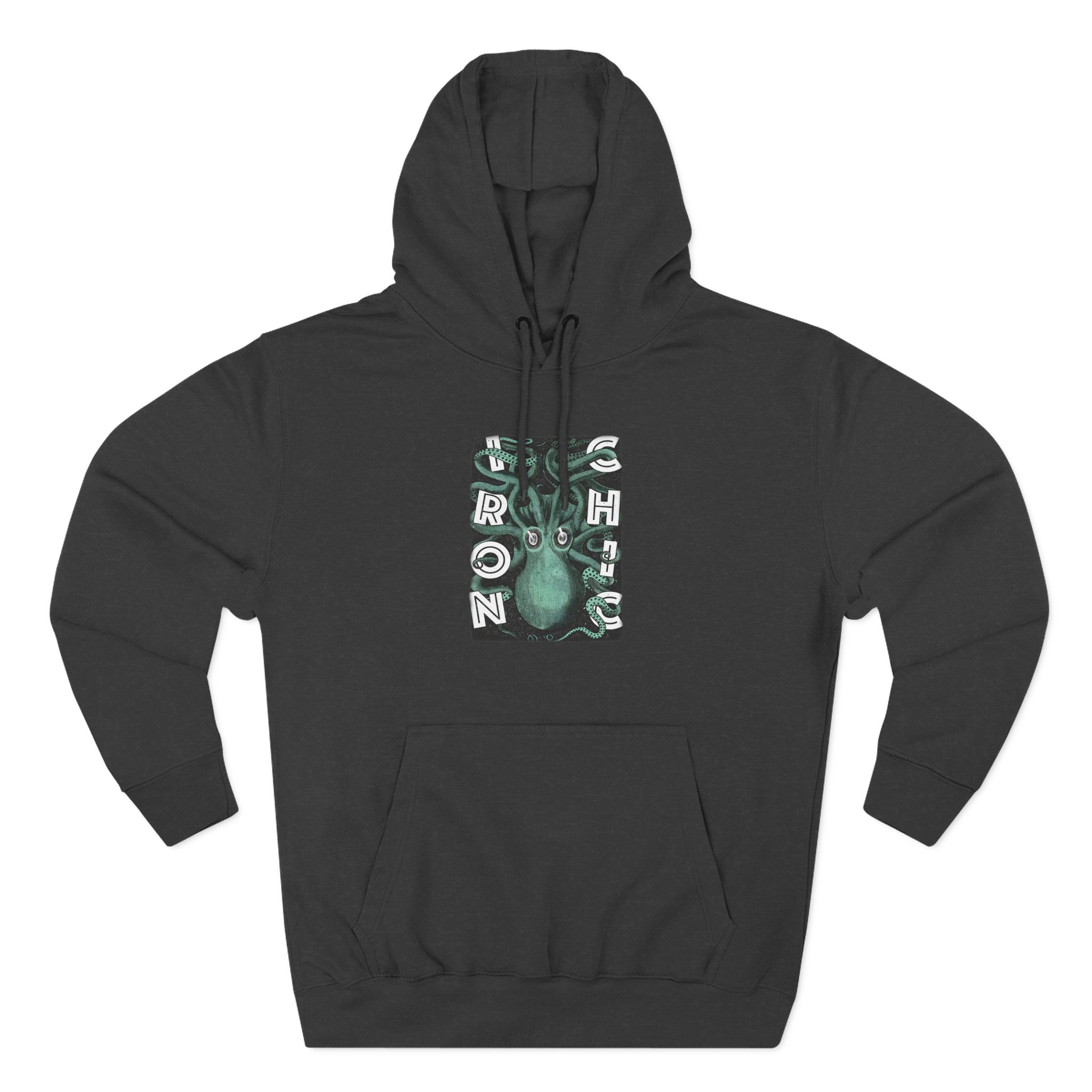 Iron Chic Octopus Three-Panel Fleece Hoodie