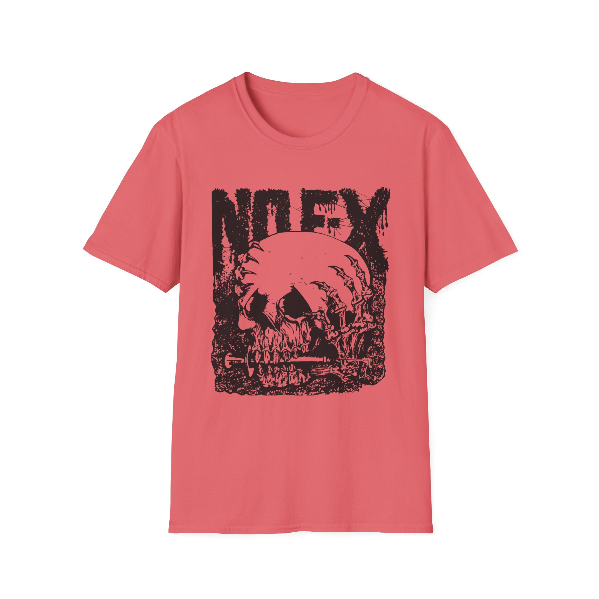 Nofx Og Skull Unisex Softstyle T-Shirt