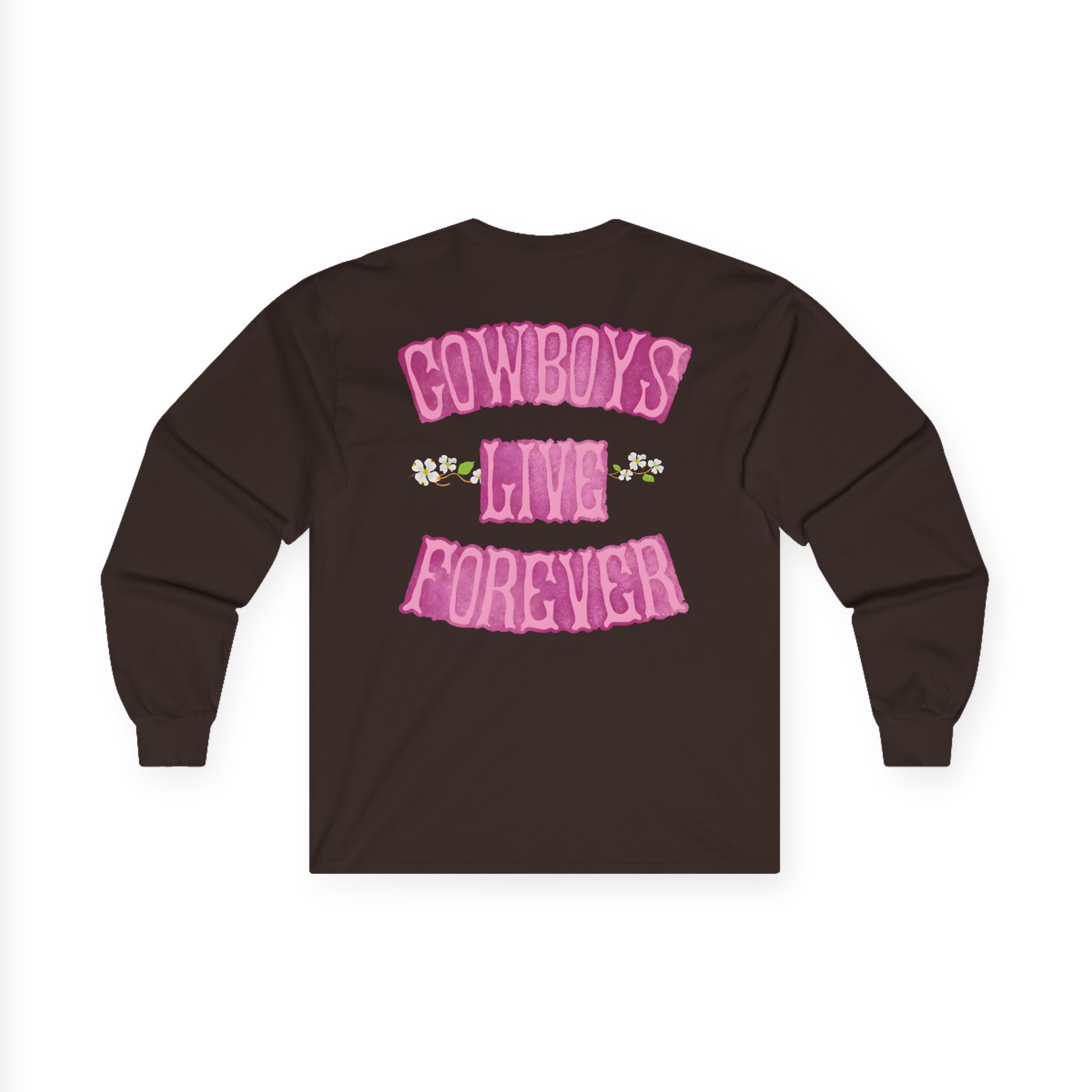 Shaboozey Cowboys Live Forever Unisex Ultra Cotton Long Sleeve Tee