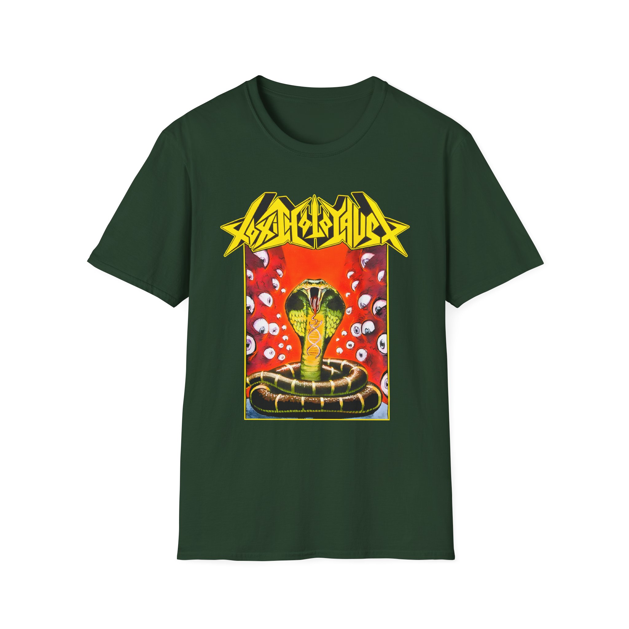 Toxic Holocaust Chemistry of Consciousness Album Art Unisex Softstyle T-Shirt