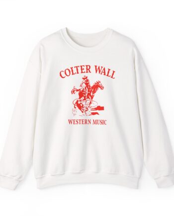 Colter Wall Western Music Youth Unisex Heavy Blend™ Crewneck Sweatshirt