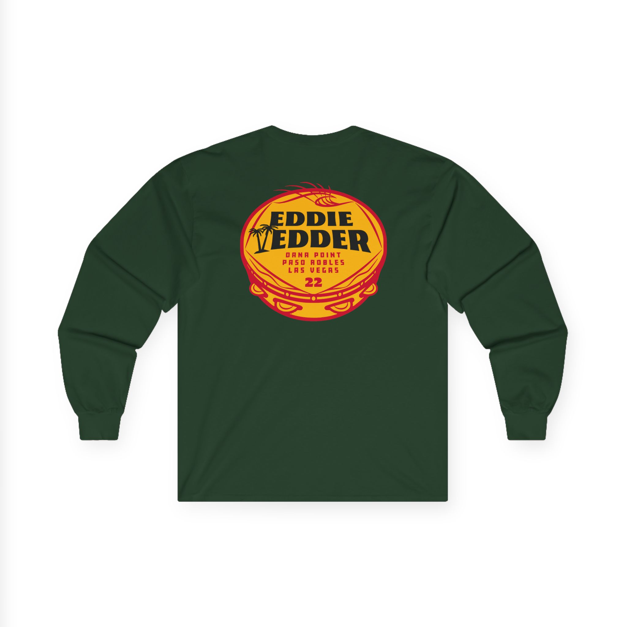 Eddie Vedder Tambourine Unisex Ultra Cotton Long Sleeve Tee