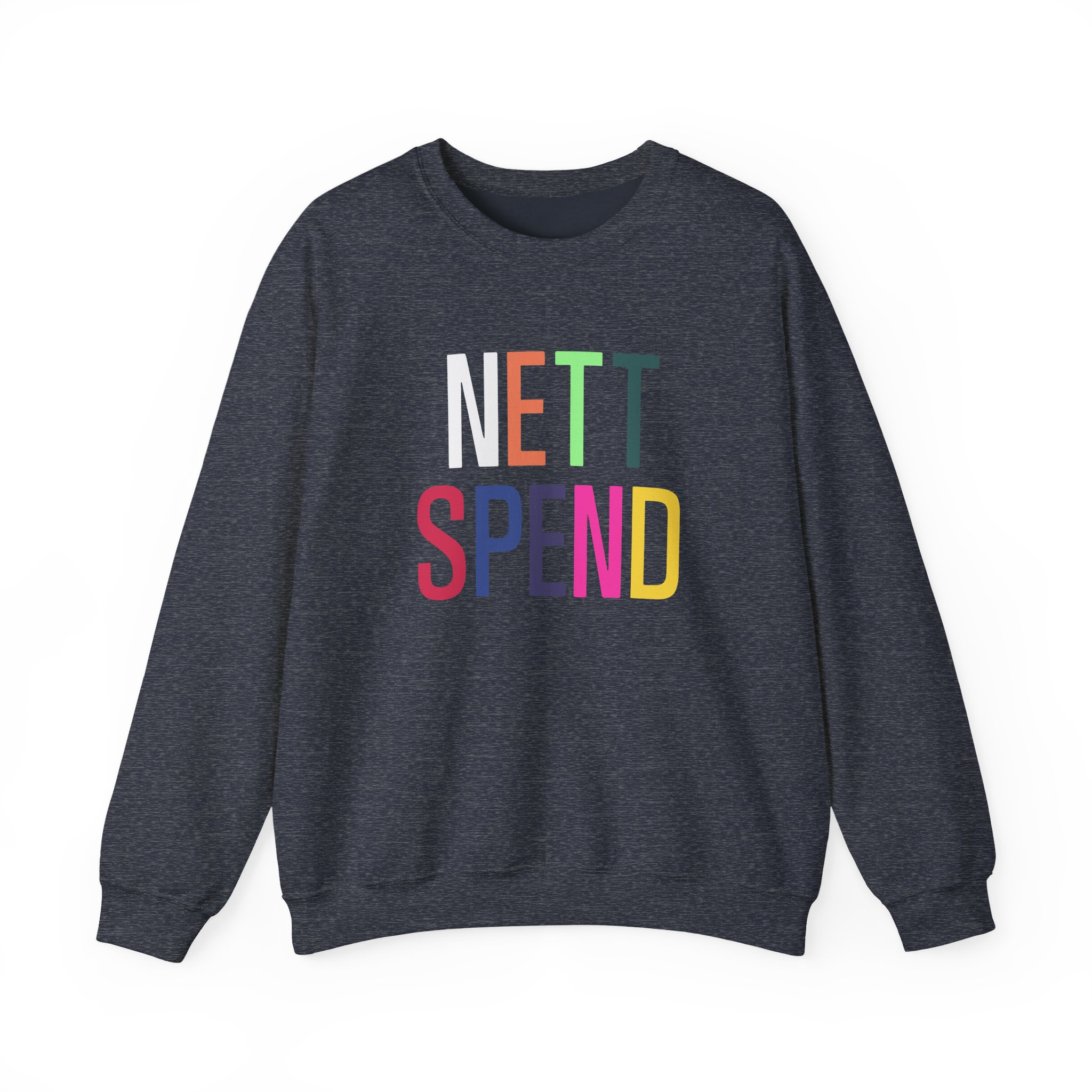 Nettspend Rainbow Unisex Heavy Blendâ„¢ Crewneck Sweatshirt