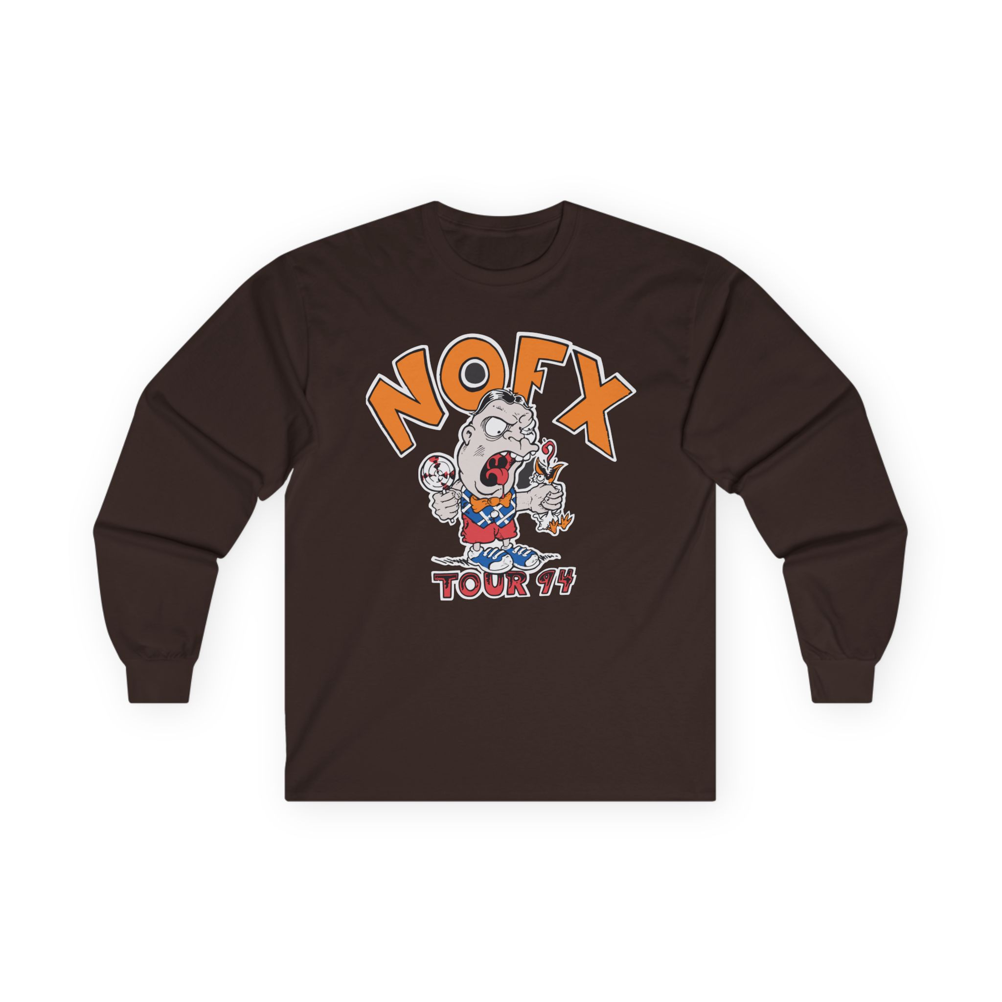 Nofx Lollipop Guy Unisex Ultra Cotton Long Sleeve Tee