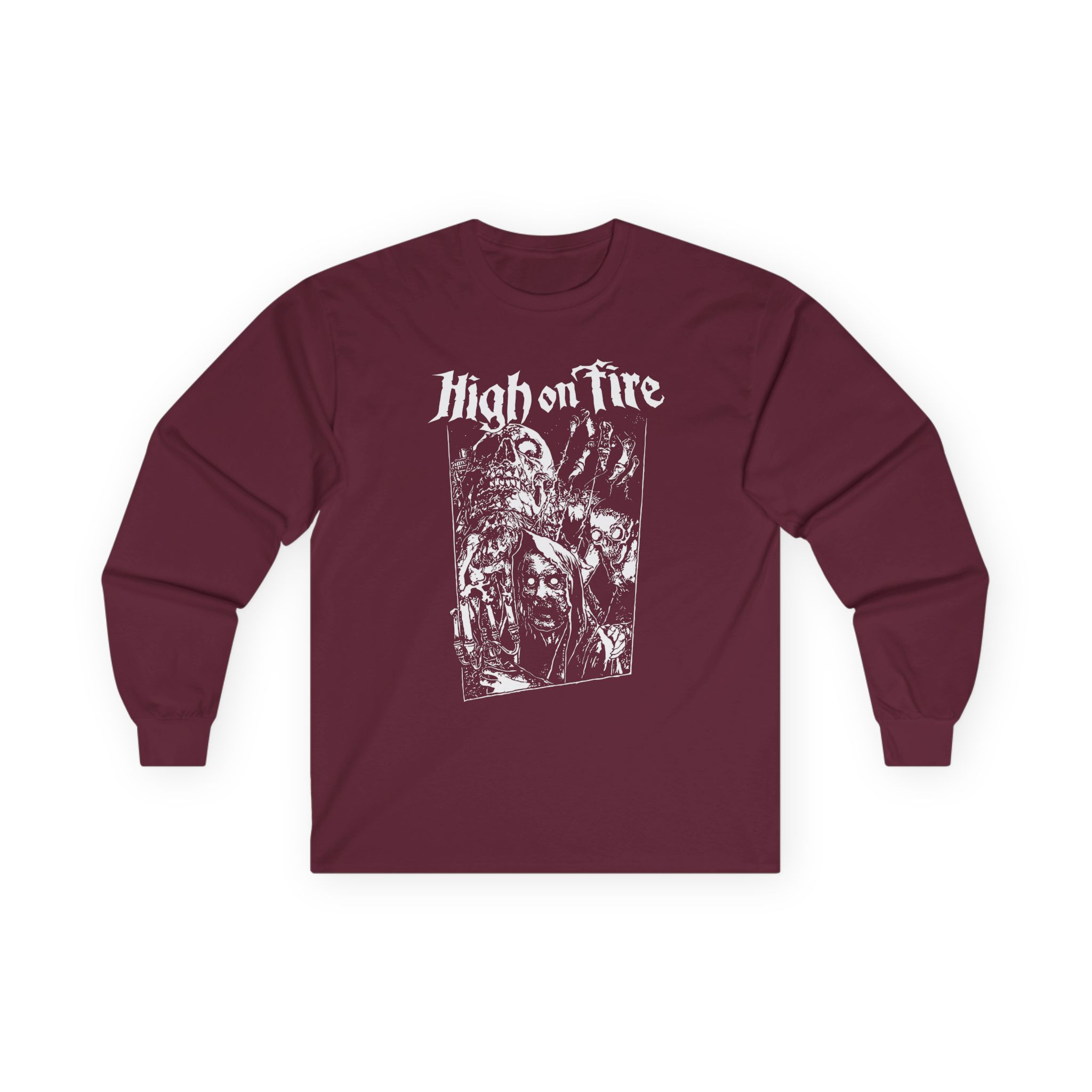 High on Fire Horror Unisex Ultra Cotton Long Sleeve Tee