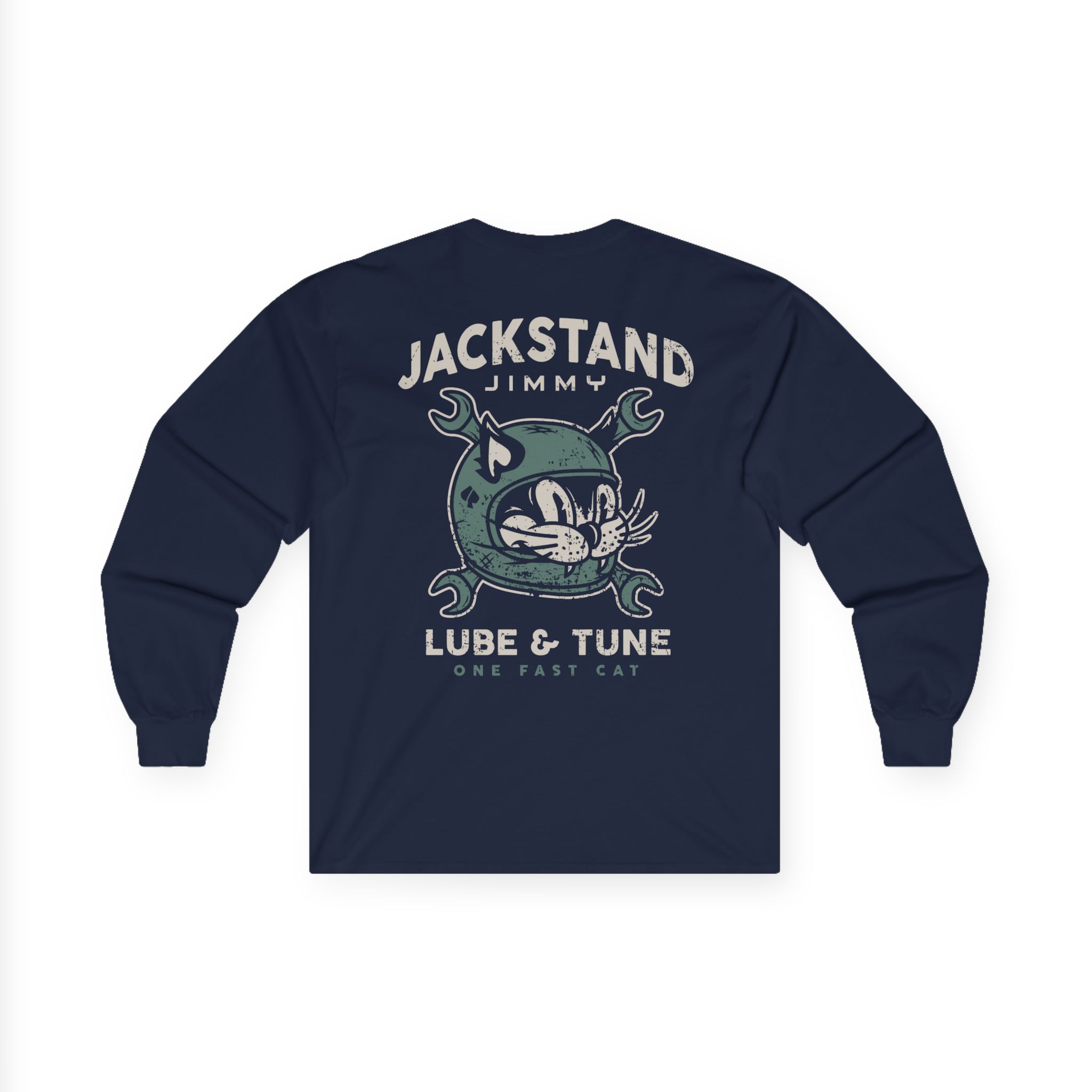 Cleetus Mcfarland Jackstand Jimmy Retro Helmet Unisex Ultra Cotton Long Sleeve Tee
