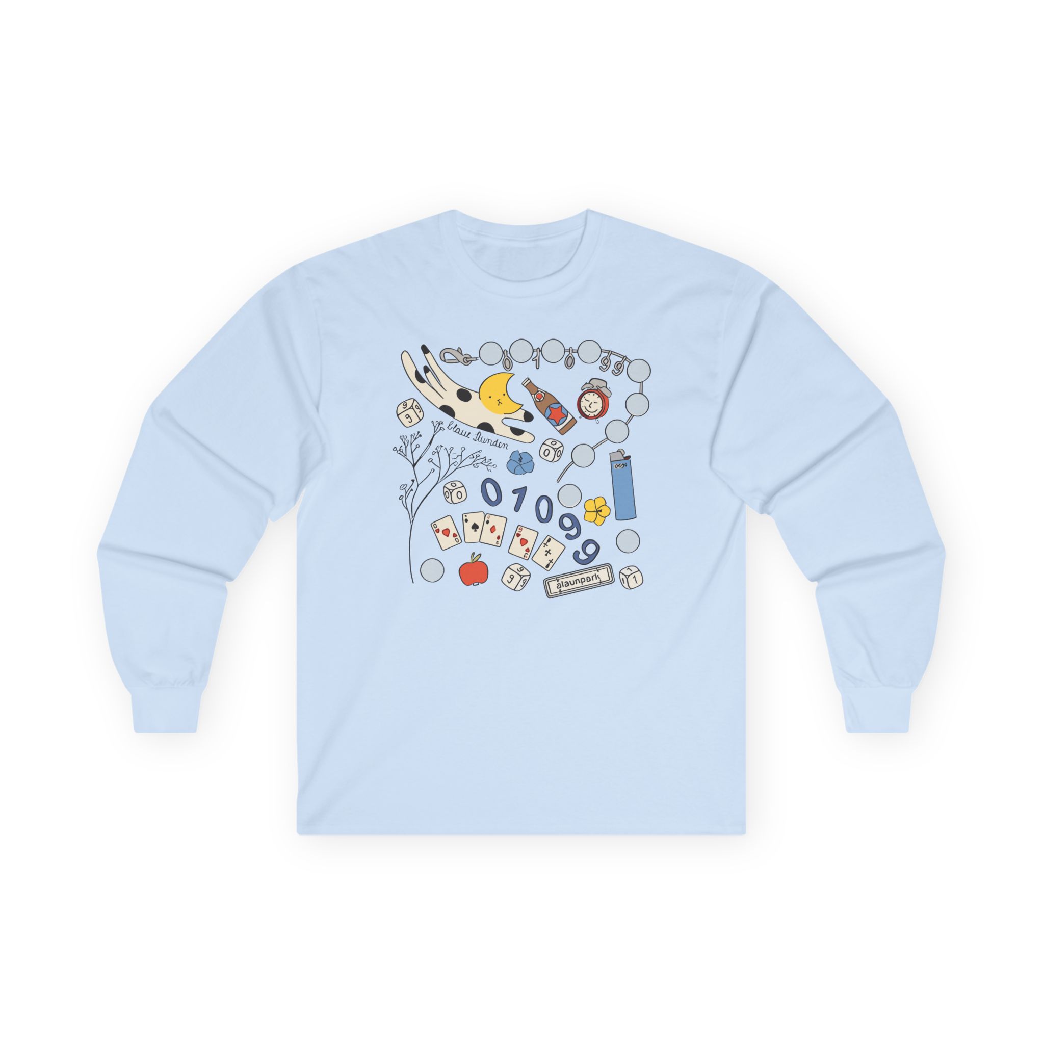 1098 Blaue Stunden Unisex Ultra Cotton Long Sleeve Tee