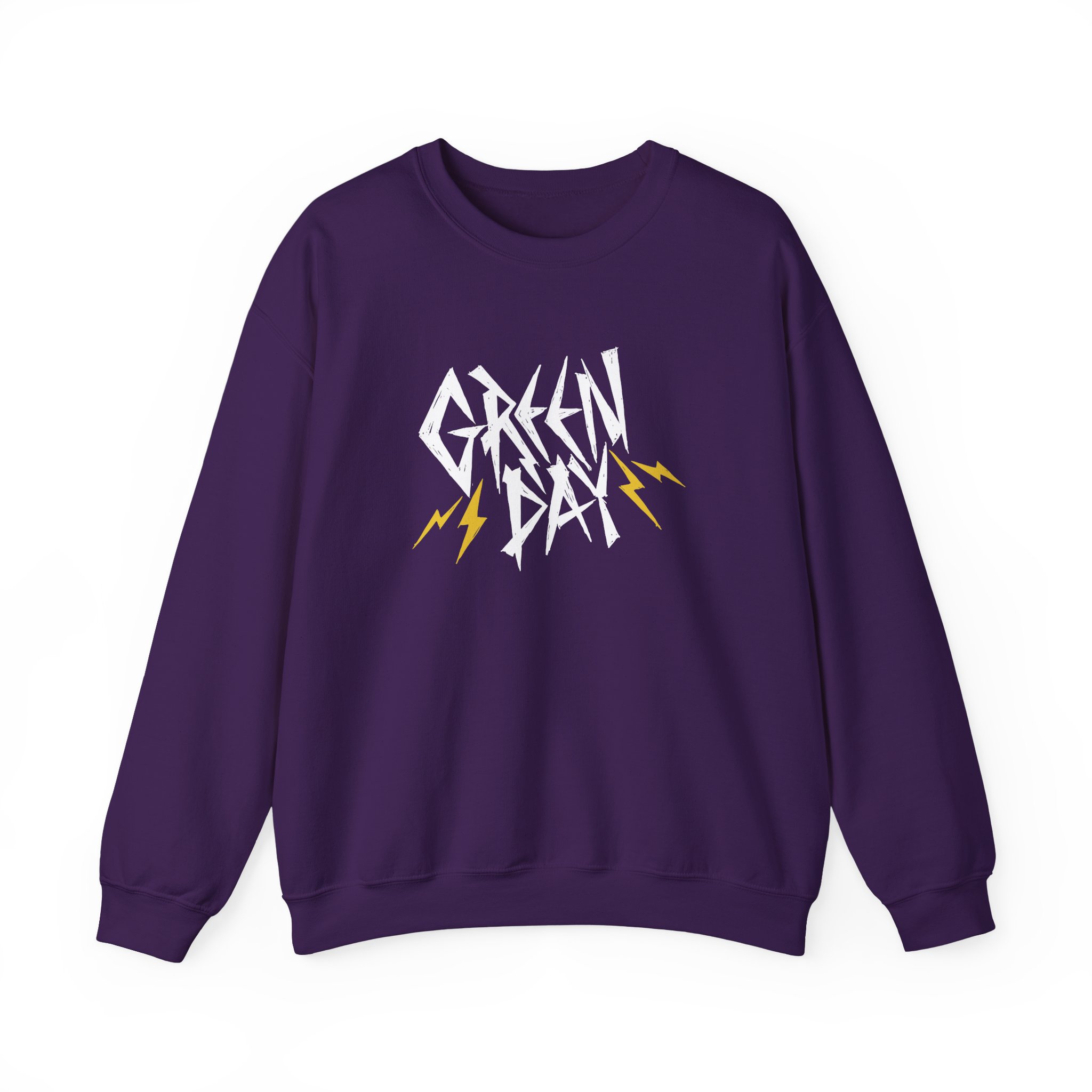 Green Day Bolt Logo Unisex Heavy Blendâ„¢ Crewneck Sweatshirt