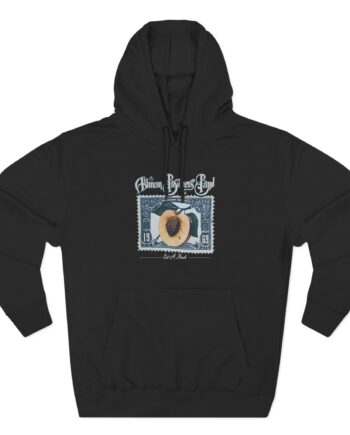 The Allman Brothers Peach Stamp Three-Panel Fleece Hoodie
