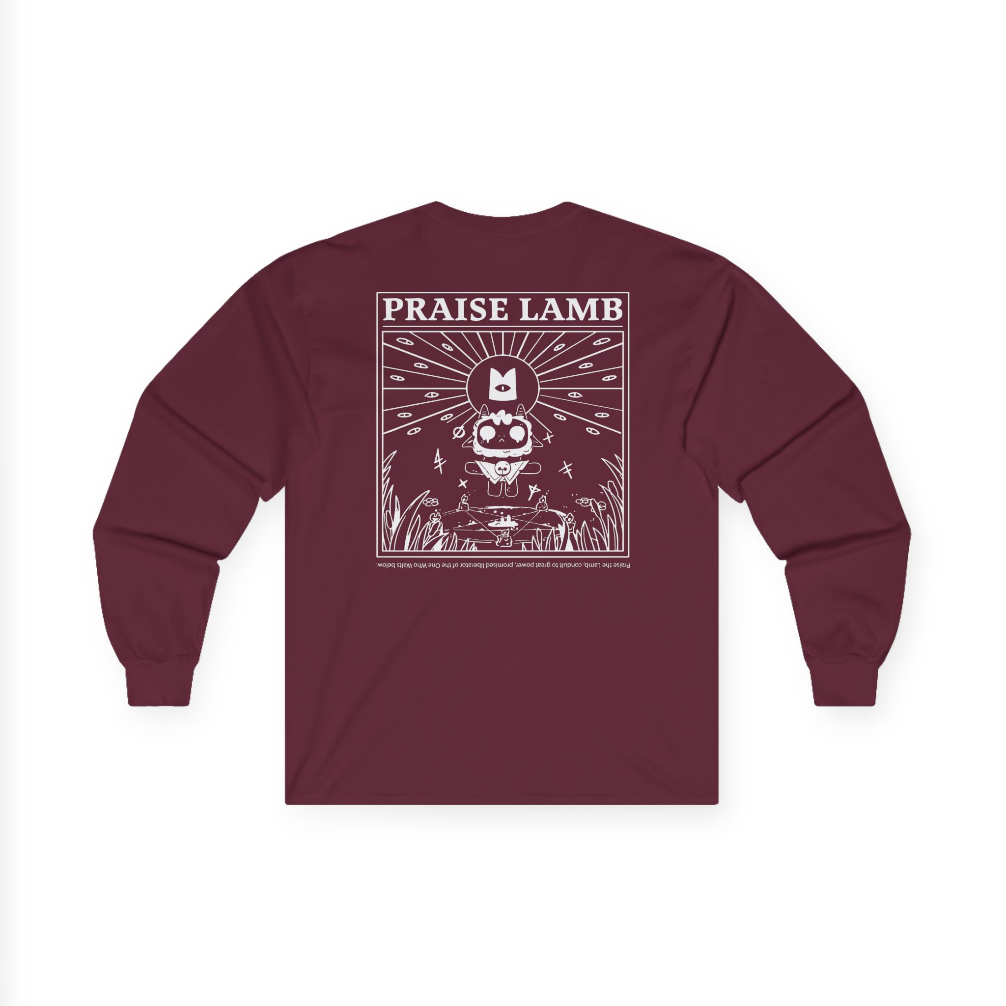 Cult of the Lamb Praise Lamb Unisex Ultra Cotton Long Sleeve Tee