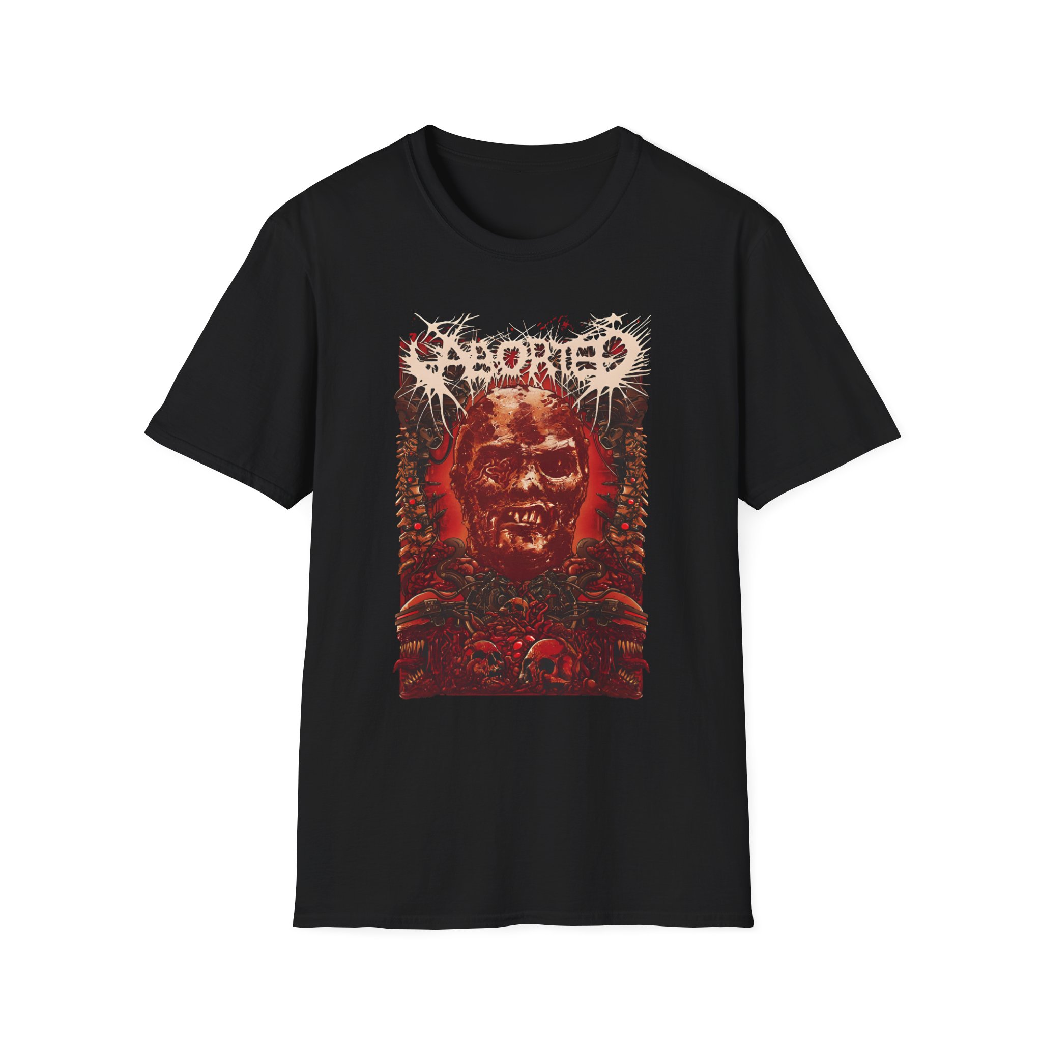 Aborted Engineering the Dead Redux Unisex Softstyle T-Shirt