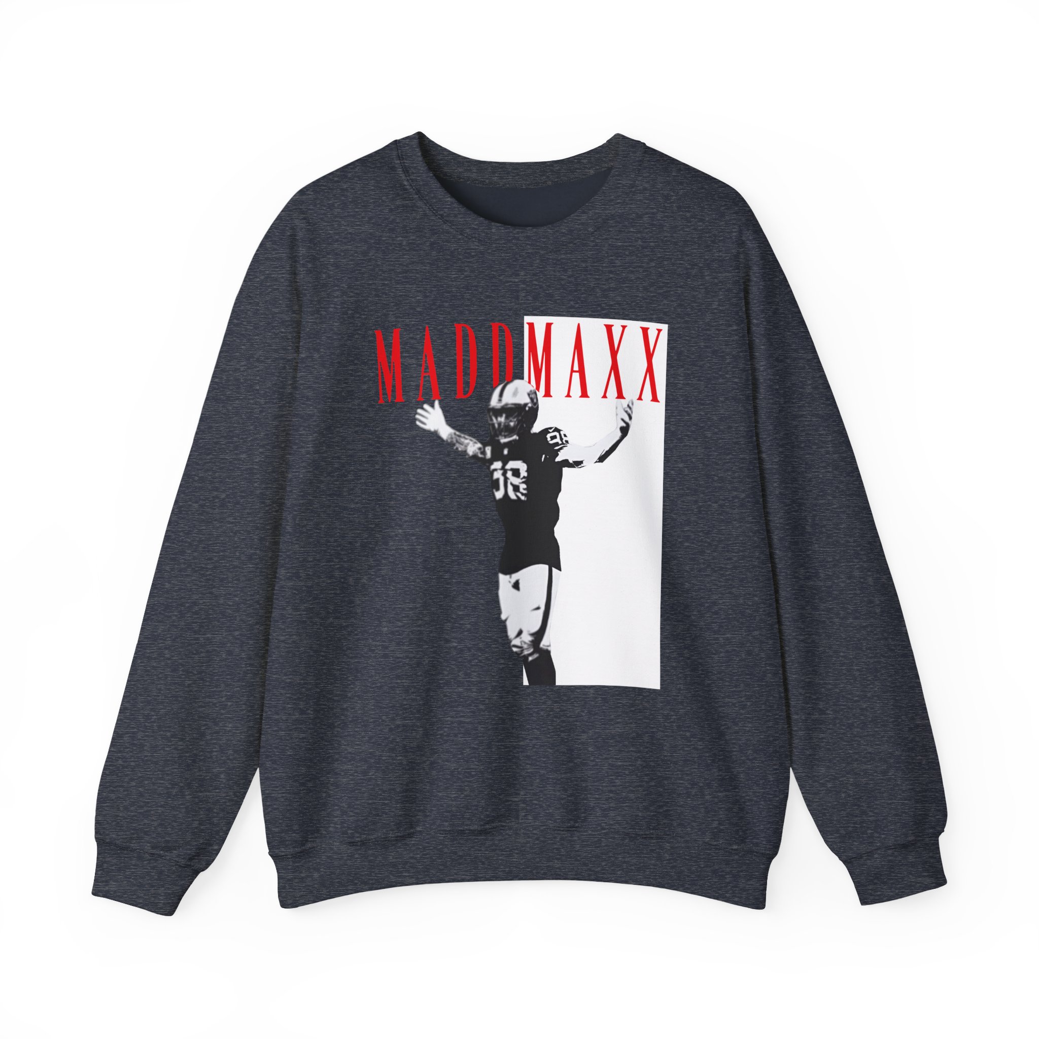 Maxx Crosby Mad Maxx Unisex Heavy Blendâ„¢ Crewneck Sweatshirt