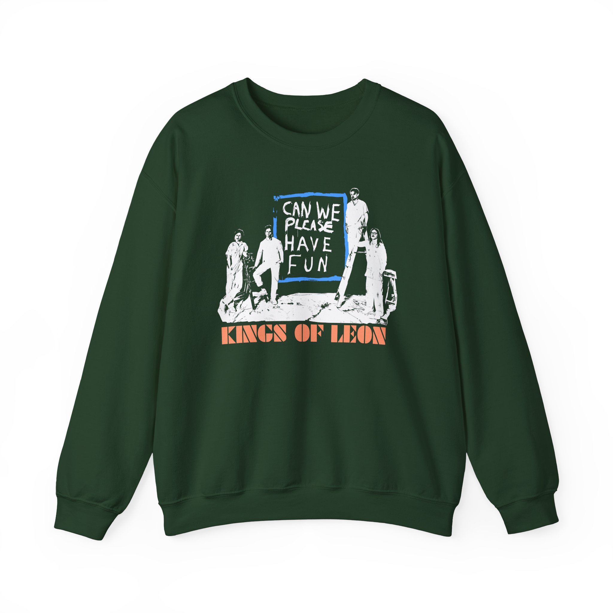 Kings of Leon Painters NA Unisex Heavy Blendâ„¢ Crewneck Sweatshirt