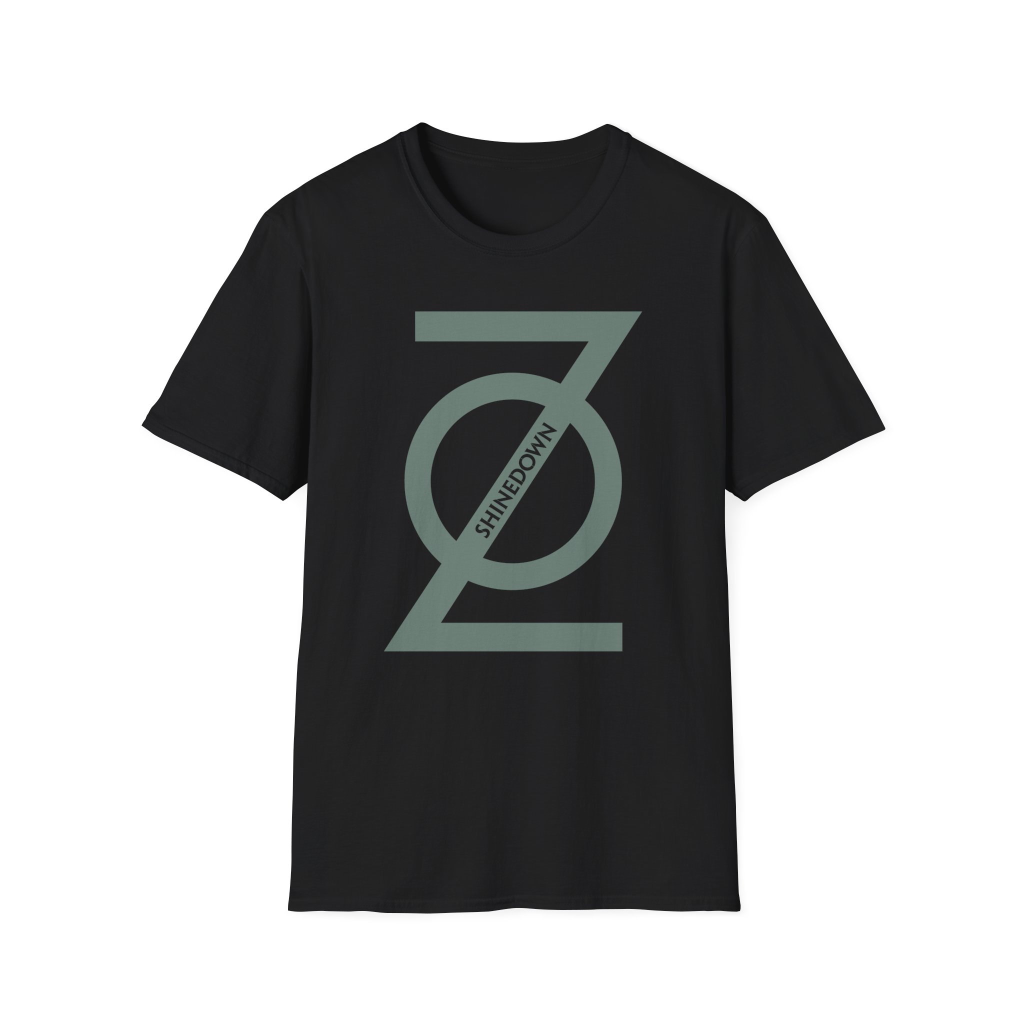 Shinedown Secondary Z Logo Unisex Softstyle T-Shirt