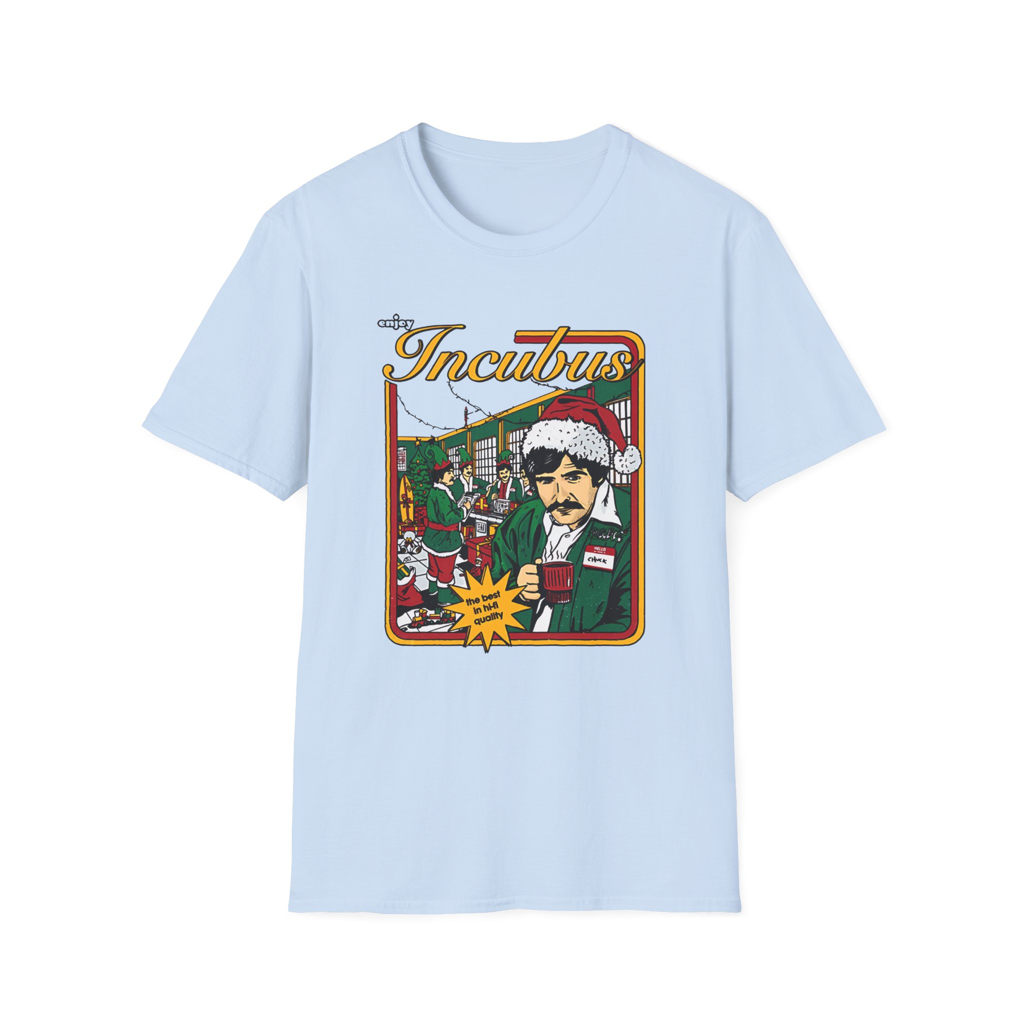 Incubus Santa Chuck Workshop Unisex Softstyle T-Shirt