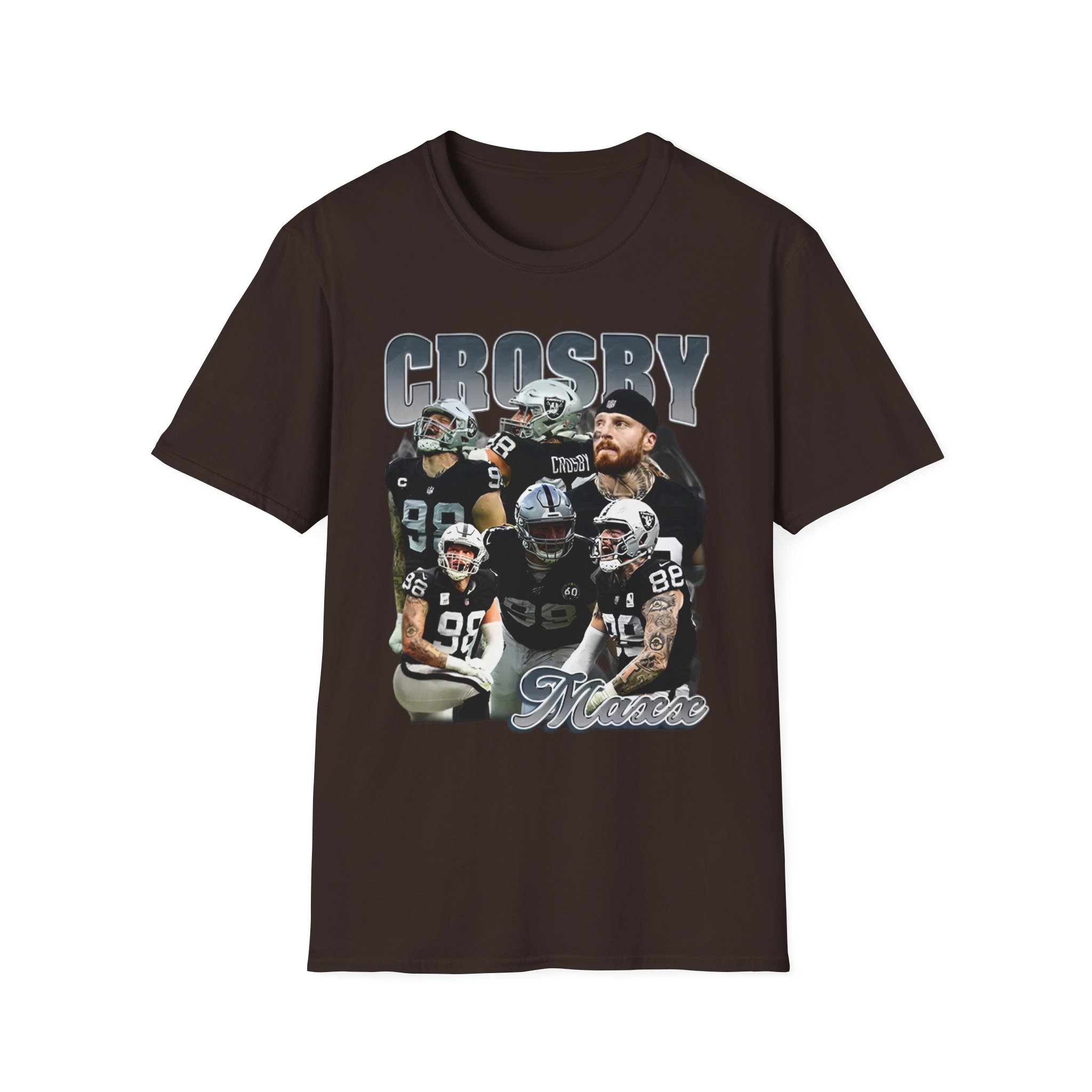 Maxx Crosby COLLAGE Unisex Softstyle T-Shirt