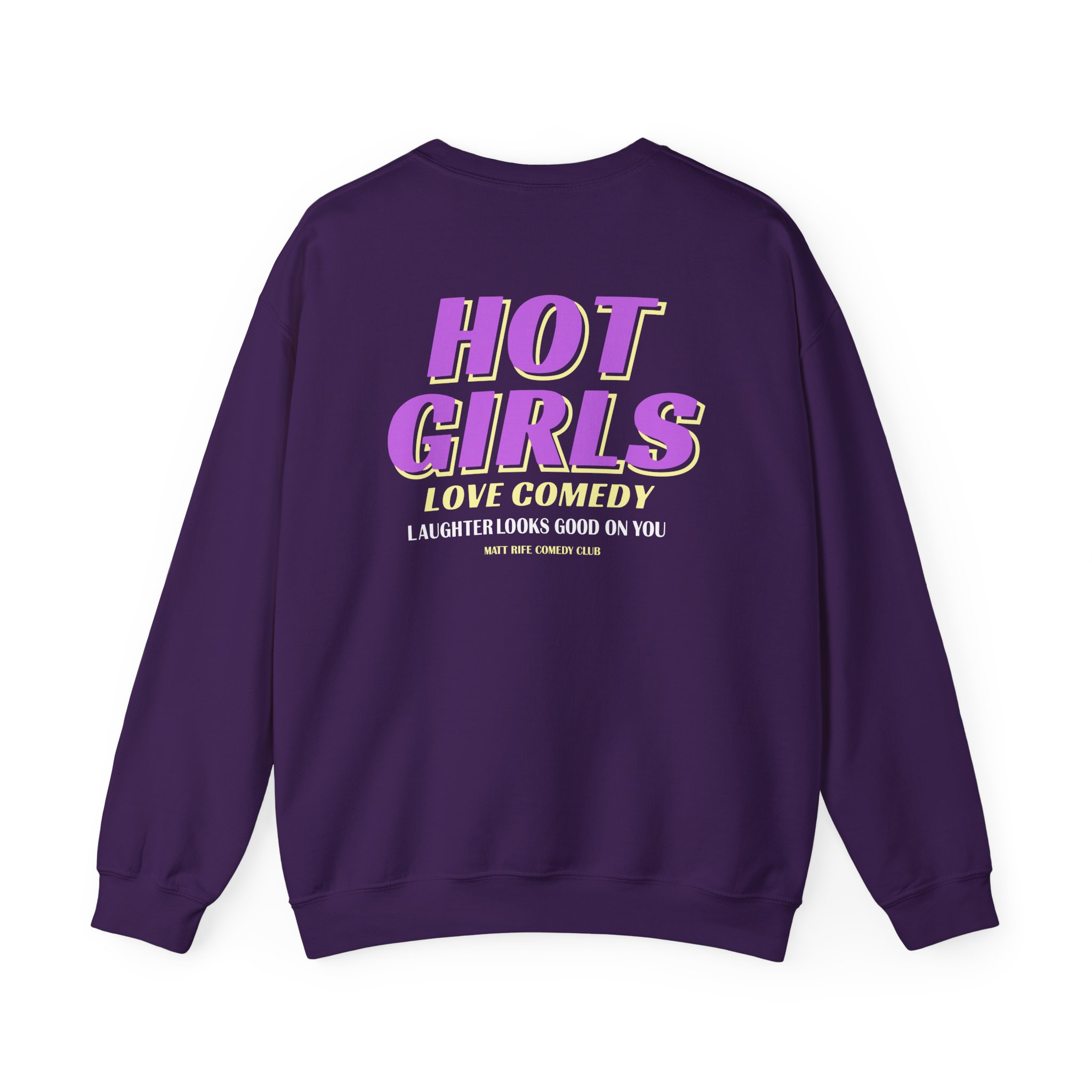 Matt Rife Hot Girls Love Comedy Unisex Heavy Blendâ„¢ Crewneck Sweatshirt