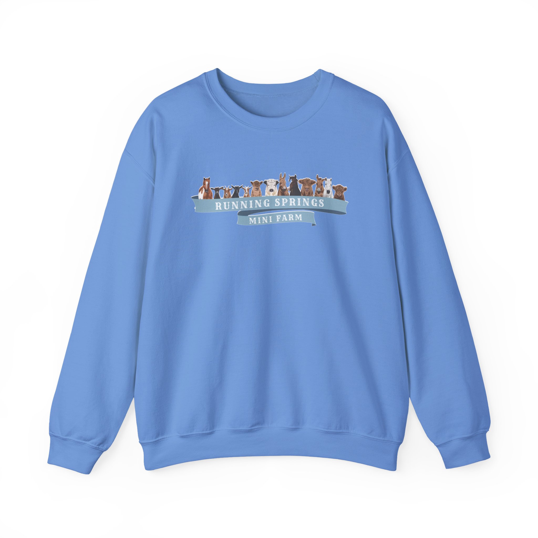 Katie Van Slyke The Mini Farm Unisex Heavy Blendâ„¢ Crewneck Sweatshirt