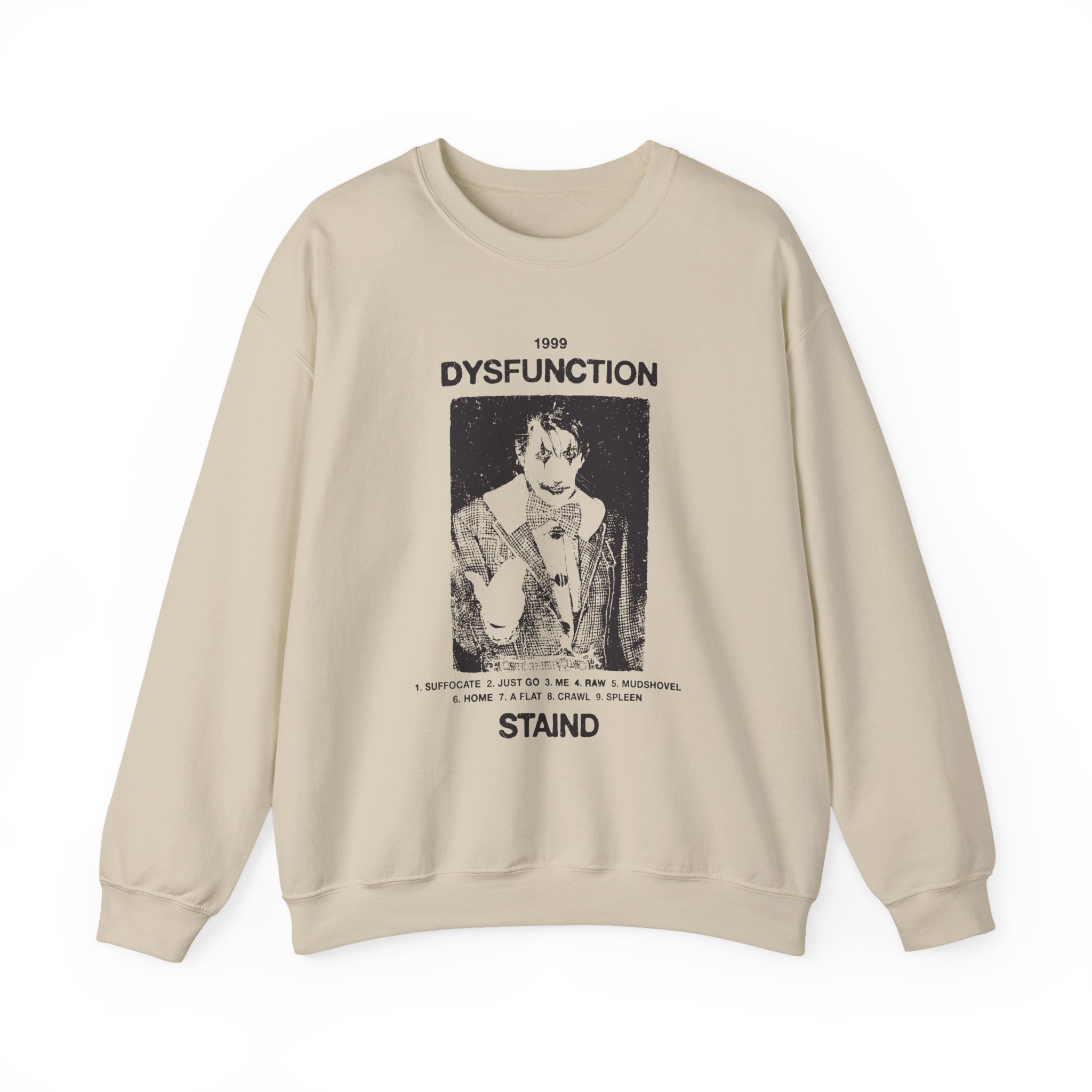 Staind Dysfunction Unisex Heavy Blendâ„¢ Crewneck Sweatshirt