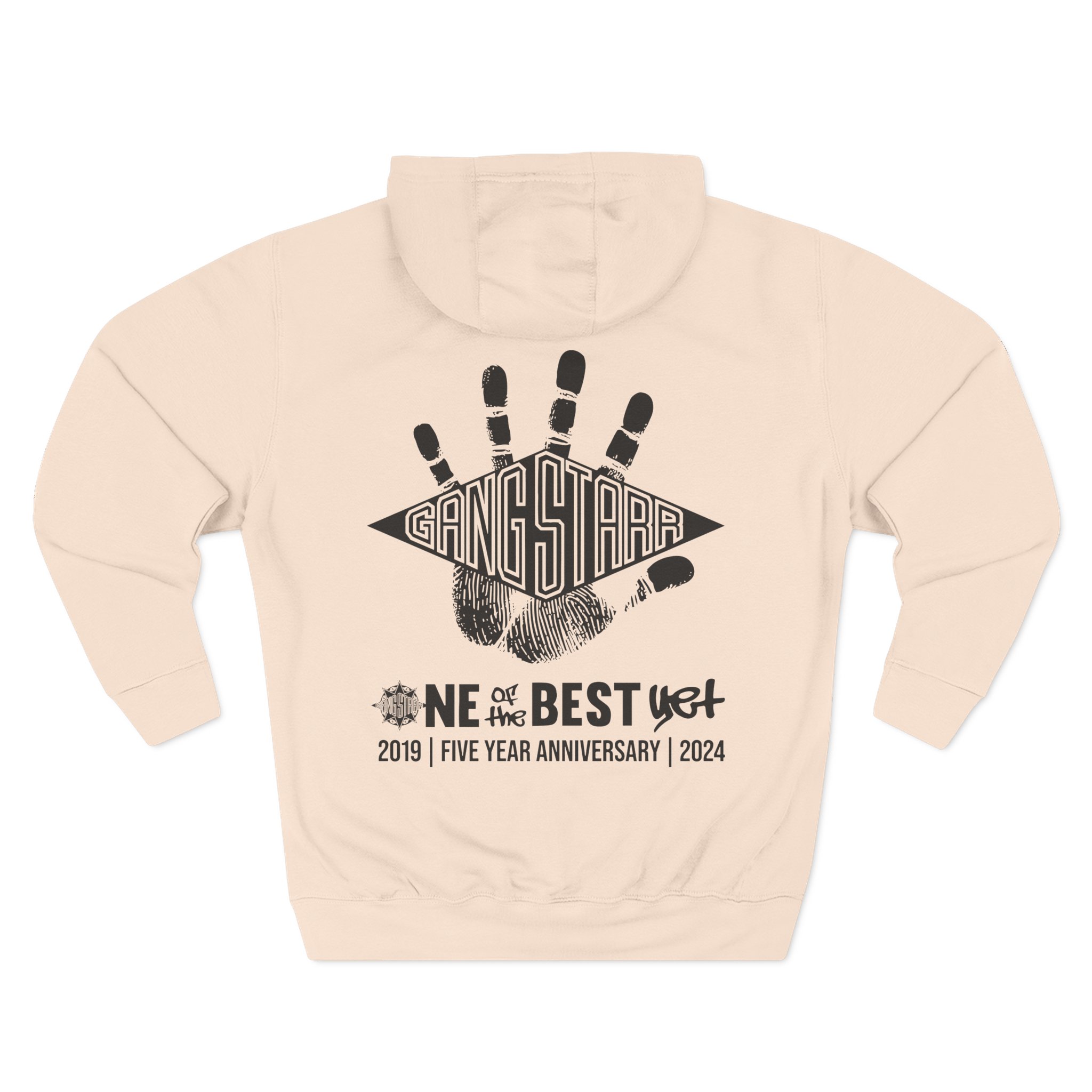 Gang Starr Ootby Fifth Anniversary Three-Panel Fleece Hoodie