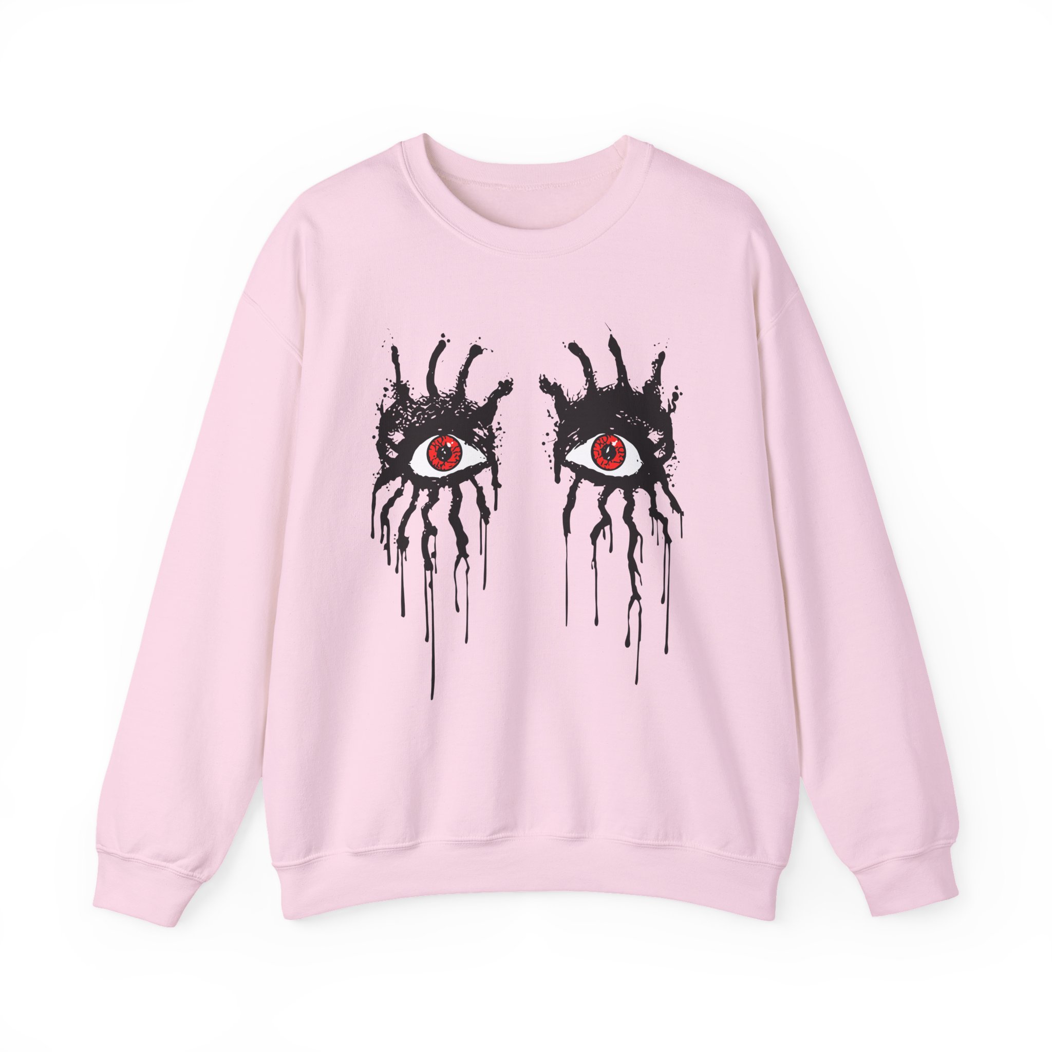 Alice Cooper Dripping Eyes Unisex Heavy Blendâ„¢ Crewneck Sweatshirt