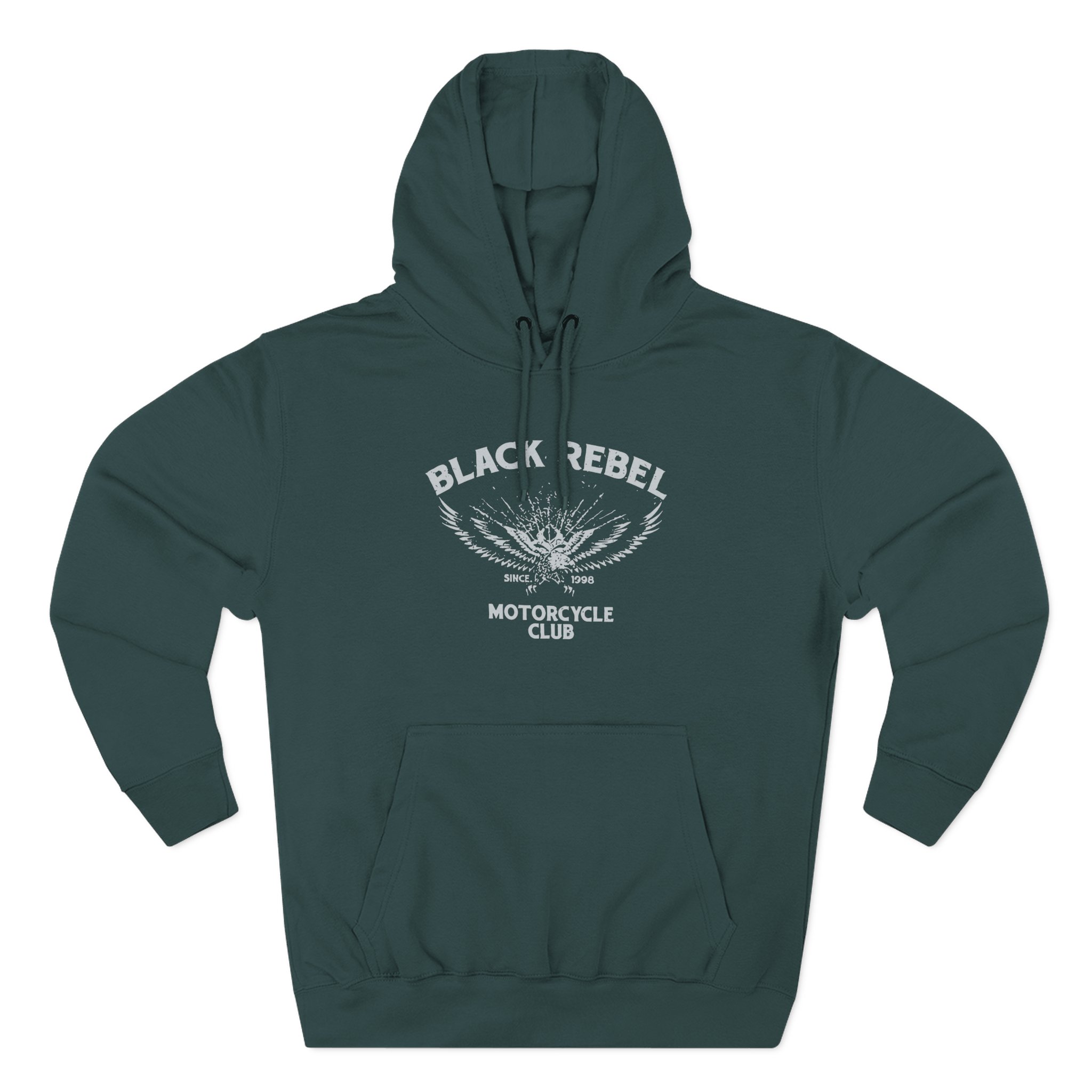 B.R.M.C. EAGLE Three-Panel Fleece Hoodie