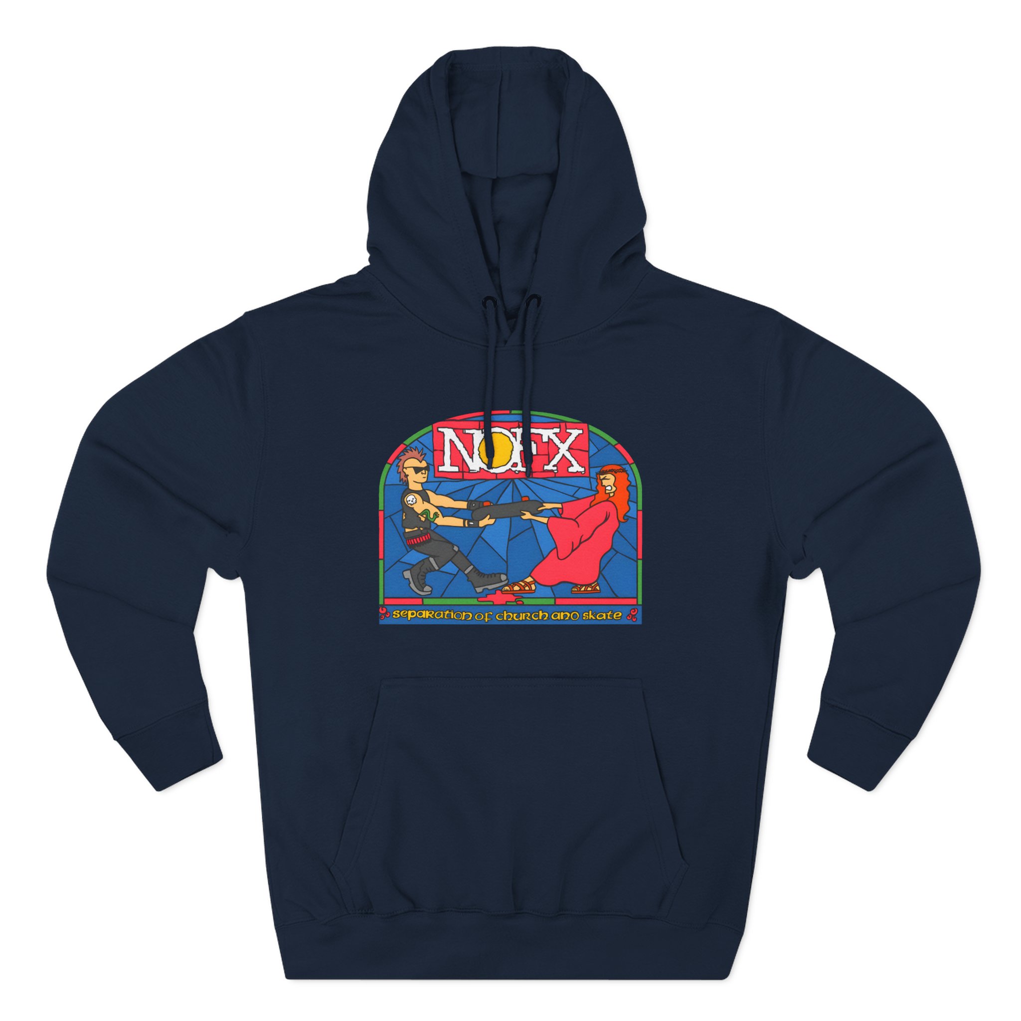 Nofx Seperation Three-Panel Fleece Hoodie