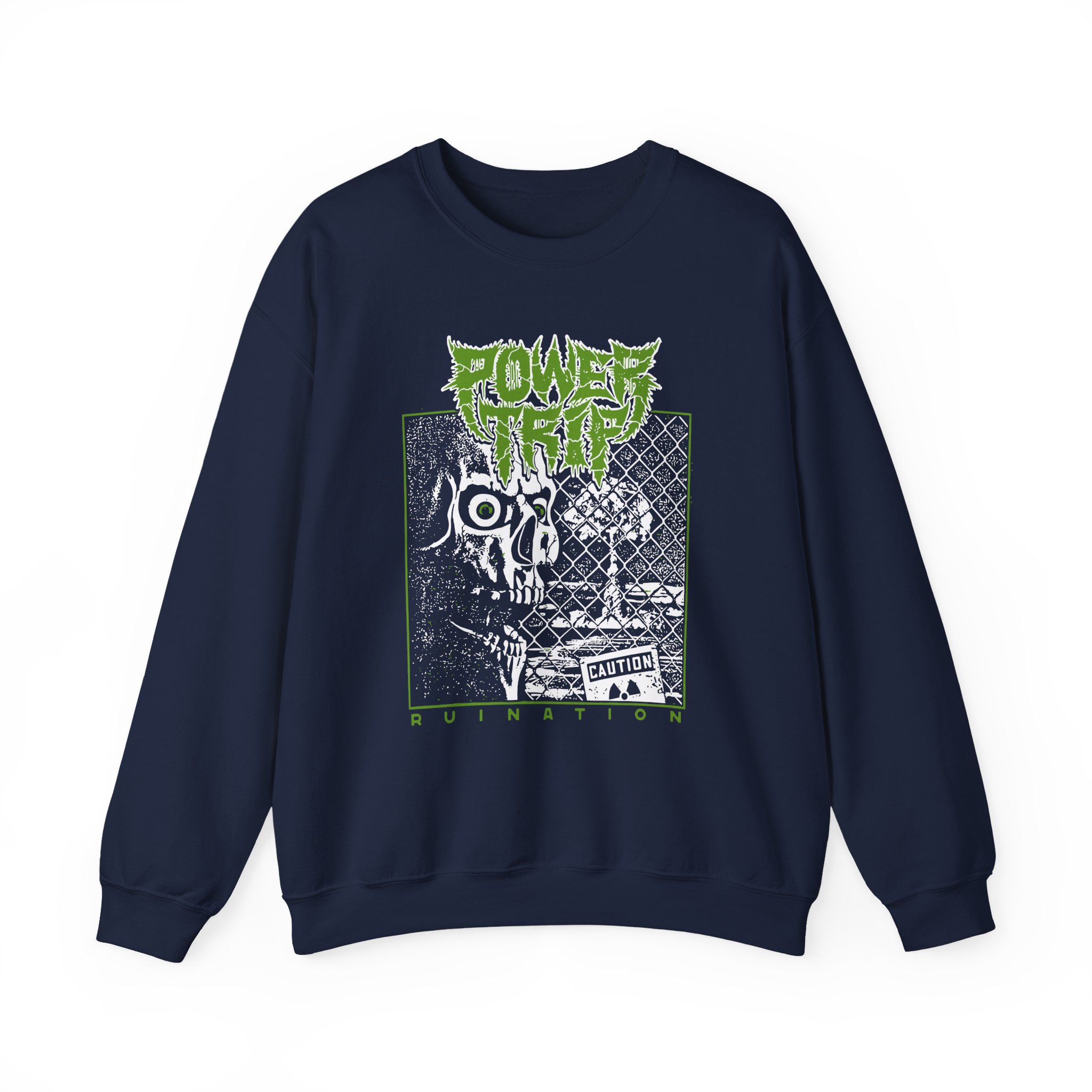 Power Trip Ruination Unisex Heavy Blendâ„¢ Crewneck Sweatshirt