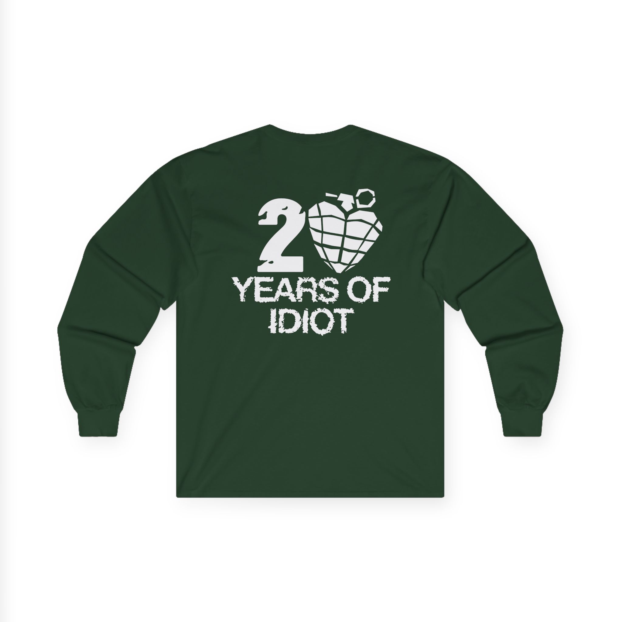 Green Day 20 Years of Idiot Unisex Ultra Cotton Long Sleeve Tee