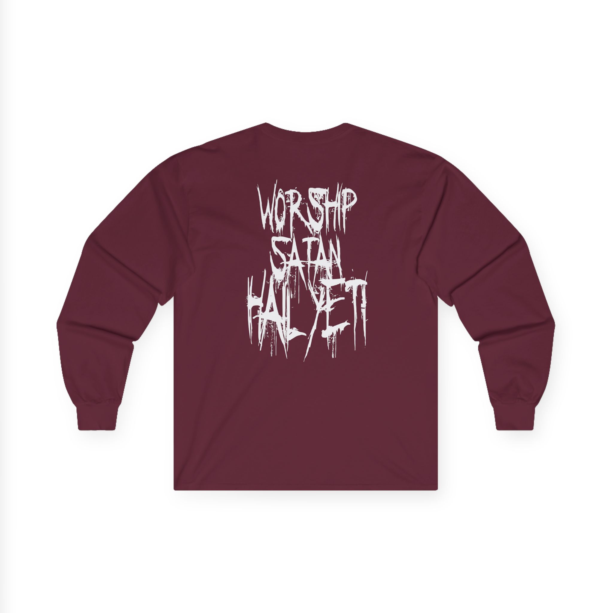 All Hail the Yeti Worship Satan Unisex Ultra Cotton Long Sleeve Tee