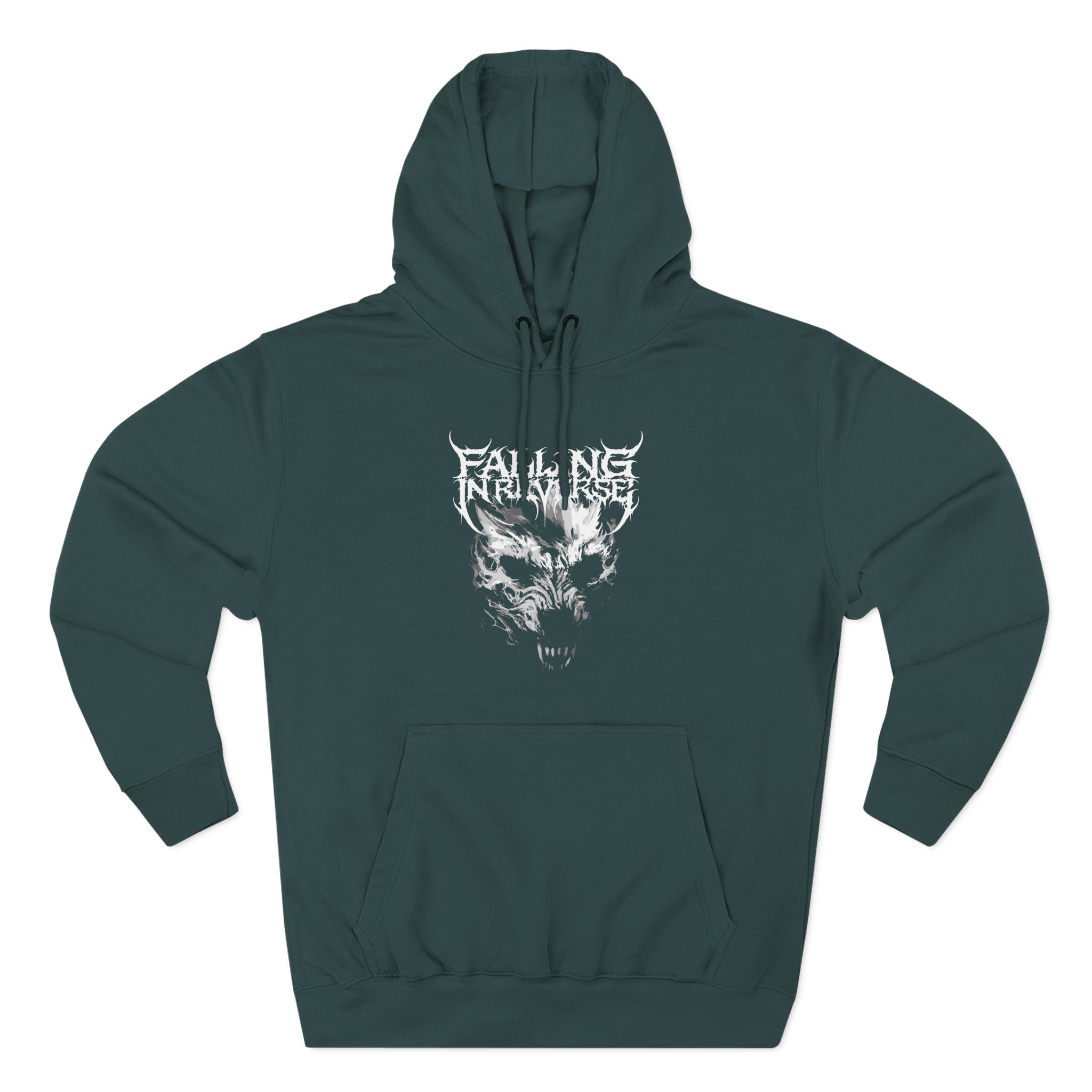 Falling in Reverse Wolf Three-Panel Fleece Hoodie