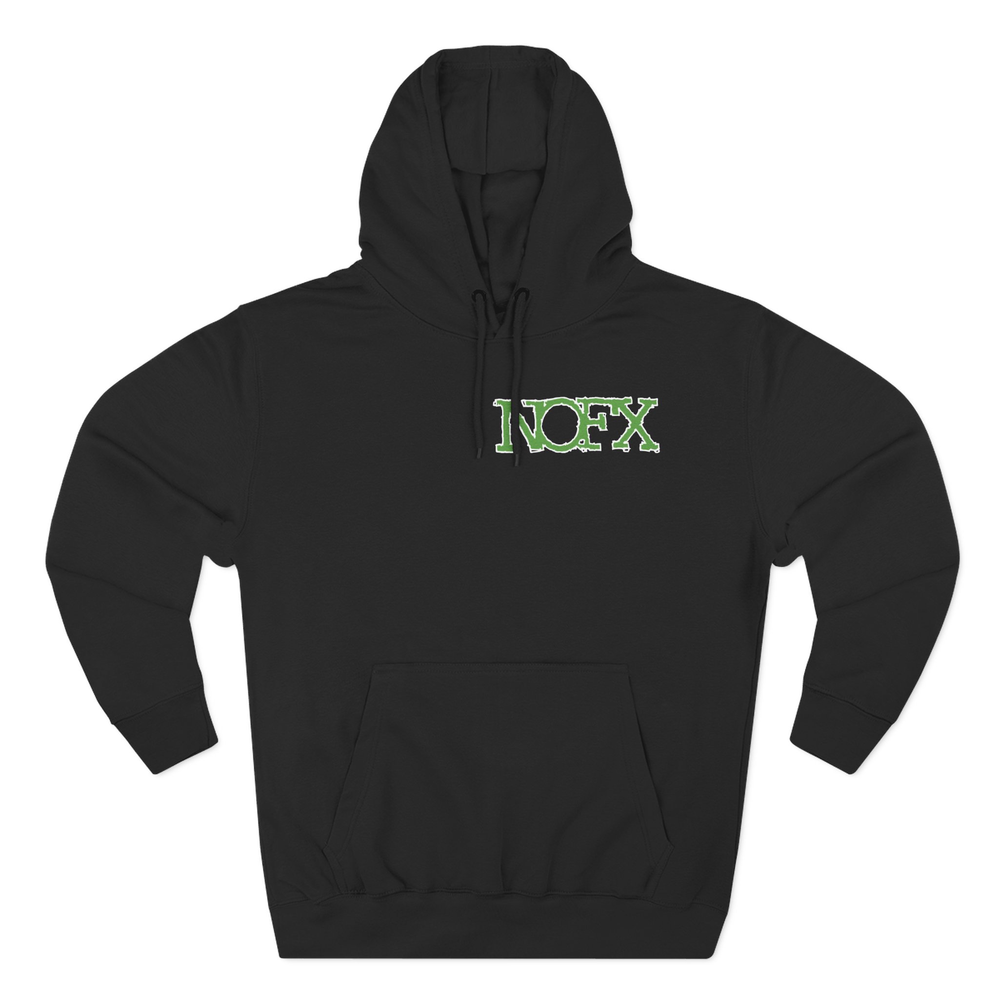 Nofx Rat Fink Three-Panel Fleece Hoodie
