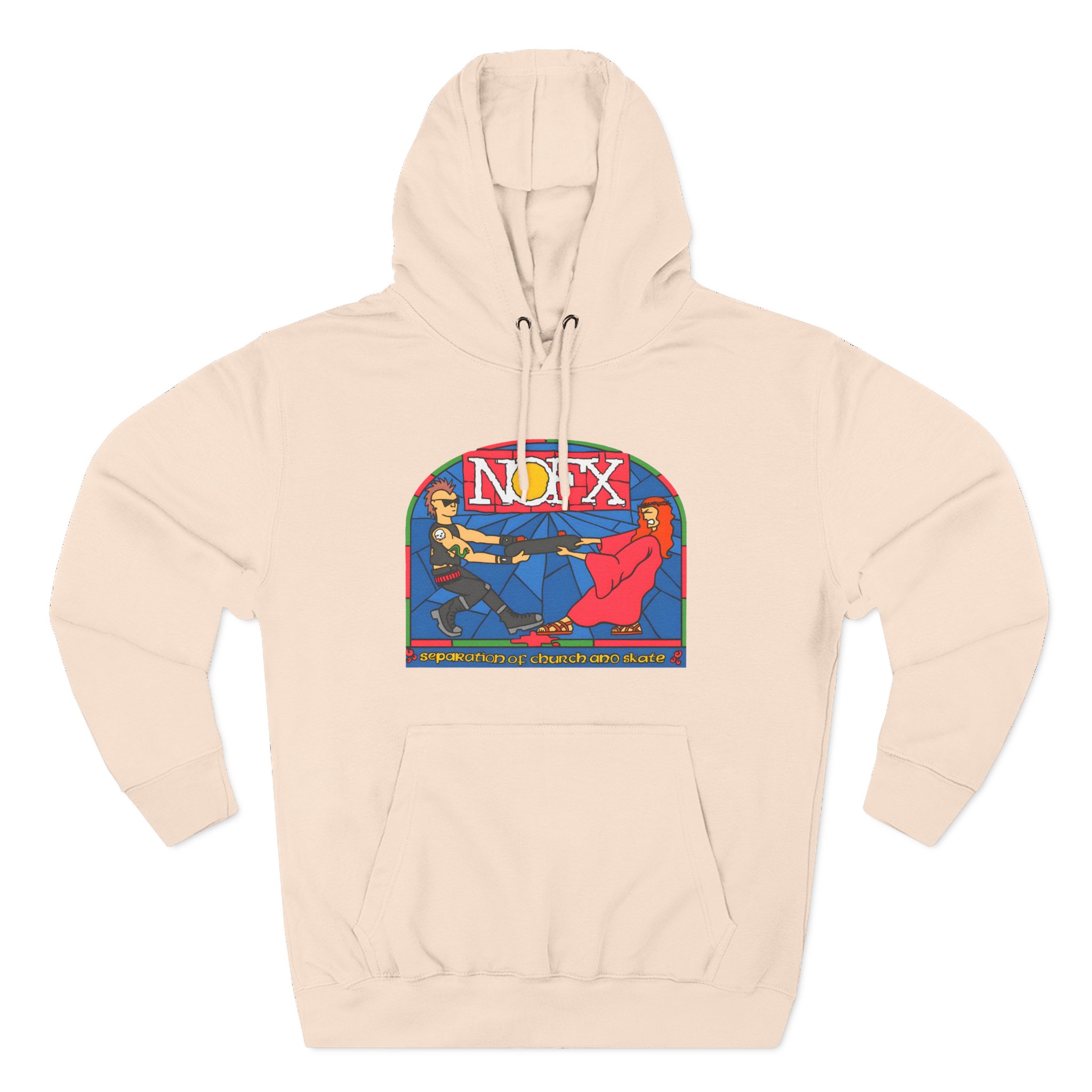 Nofx Seperation Three-Panel Fleece Hoodie