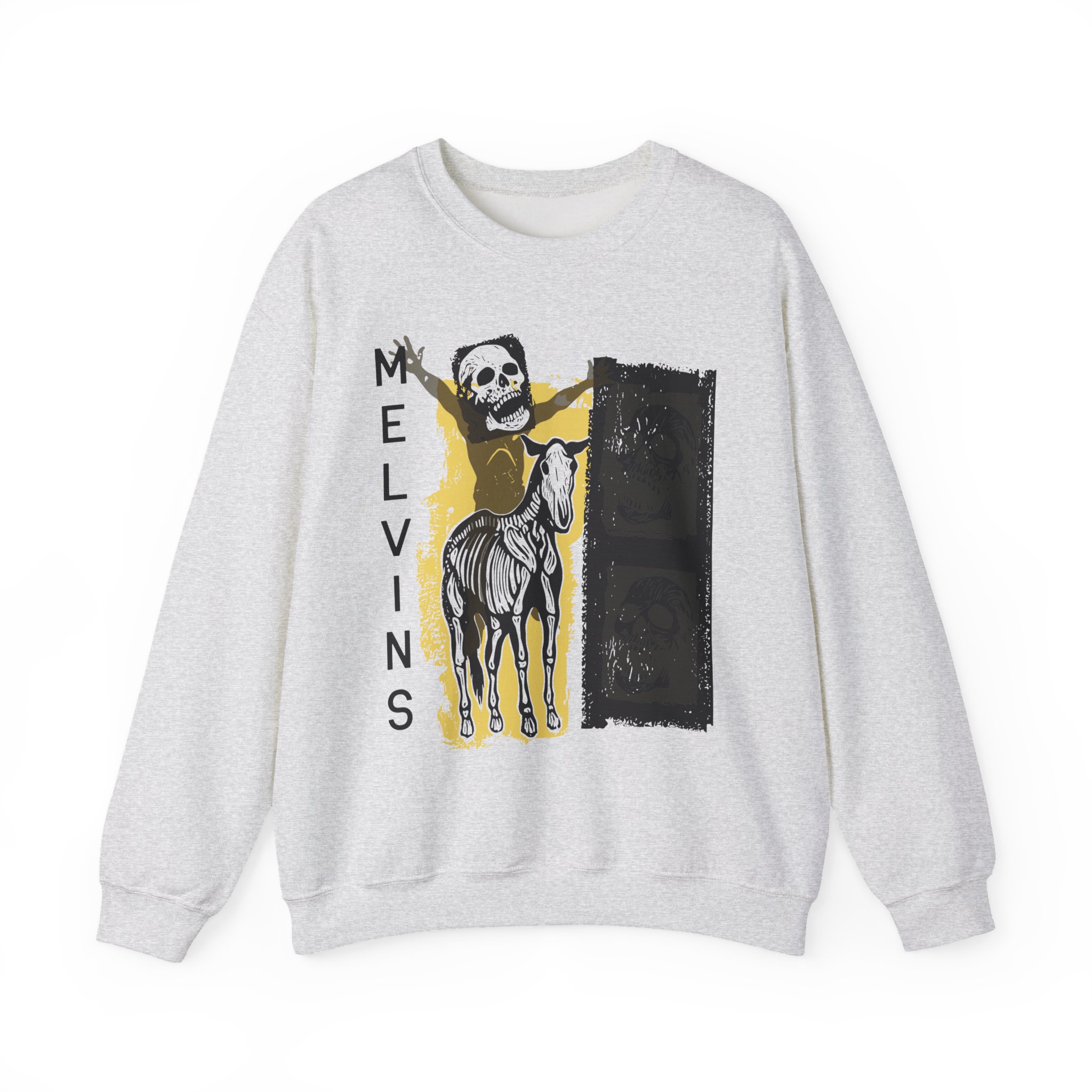 Melvins Self Titled Unisex Heavy Blendâ„¢ Crewneck Sweatshirt