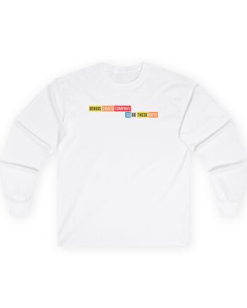 Smartless Genius Loves These Guys Unisex Ultra Cotton Long Sleeve Tee