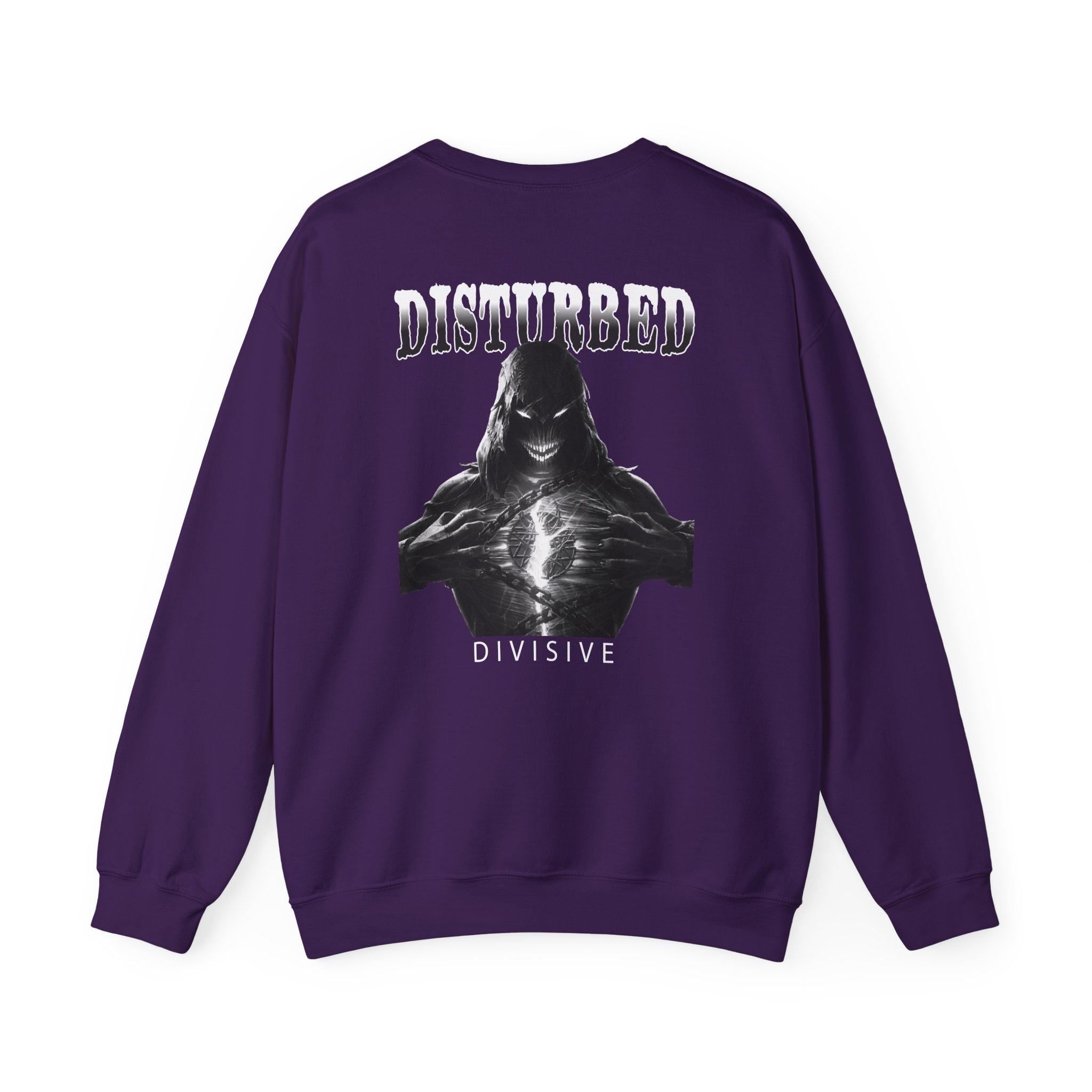 Disturbed Divisive Unisex Heavy Blendâ„¢ Crewneck Sweatshirt