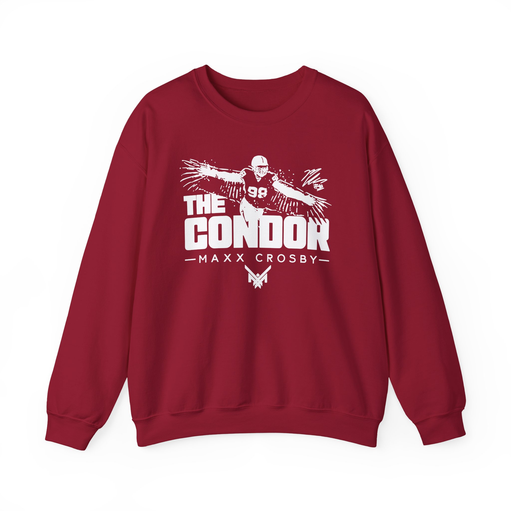 Maxx Crosby the Condor Unisex Heavy Blendâ„¢ Crewneck Sweatshirt