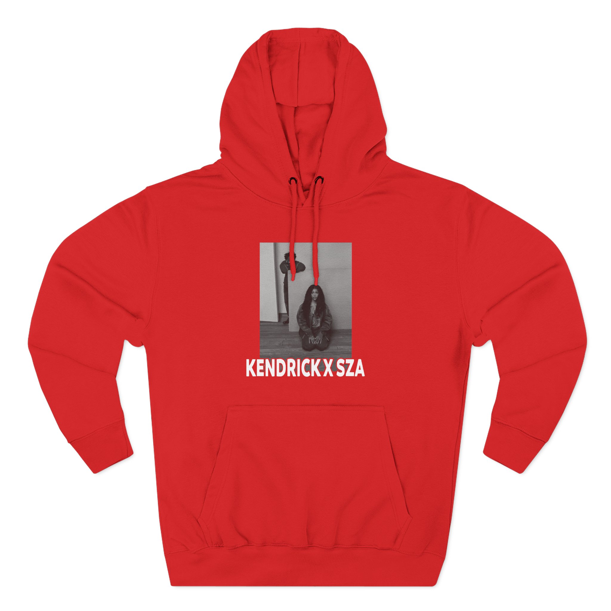 Kendrick Lamar Sza 2025 Tour Three-Panel Fleece Hoodie