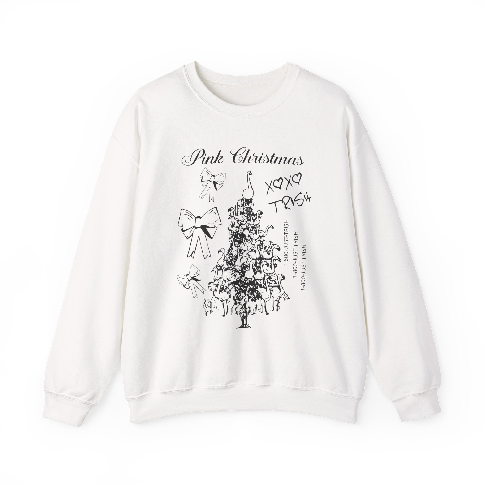 Trisha Paytas Christmas Unisex Heavy Blendâ„¢ Crewneck Sweatshirt