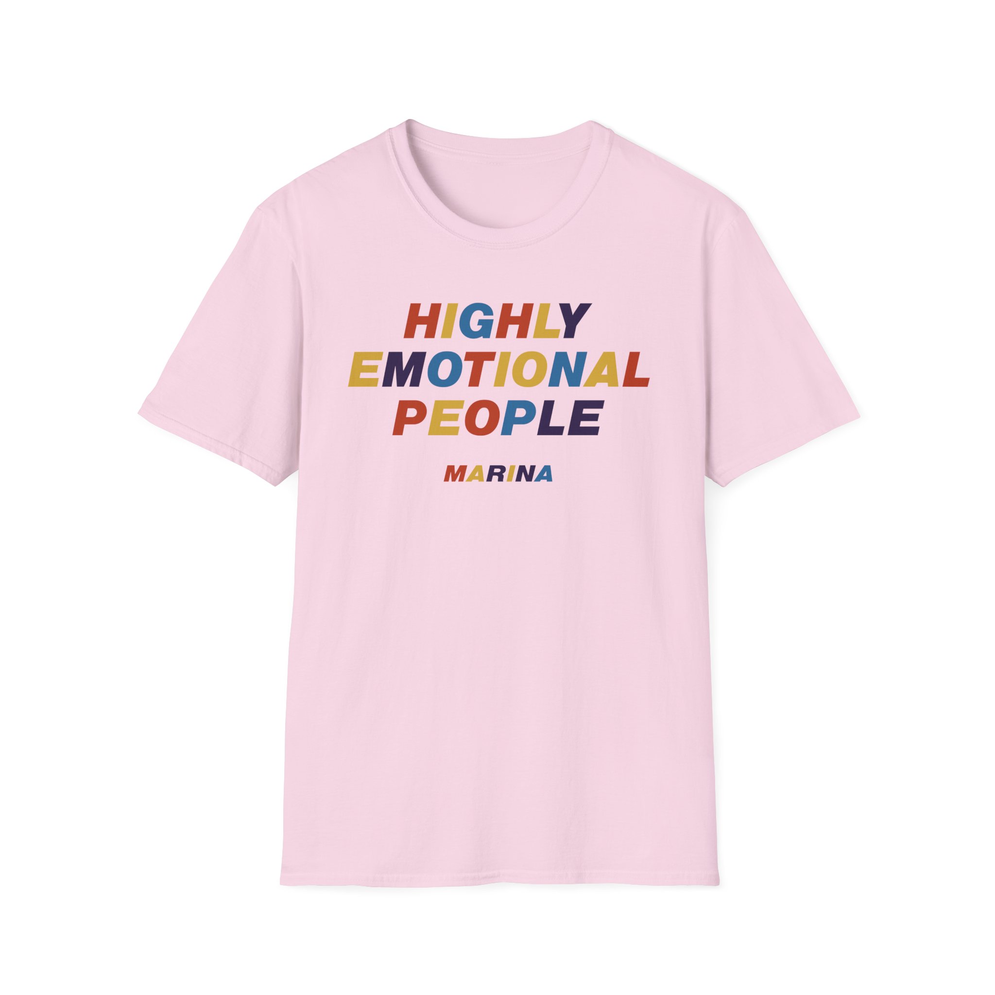 Marina Highly Emotional People Unisex Softstyle T-Shirt