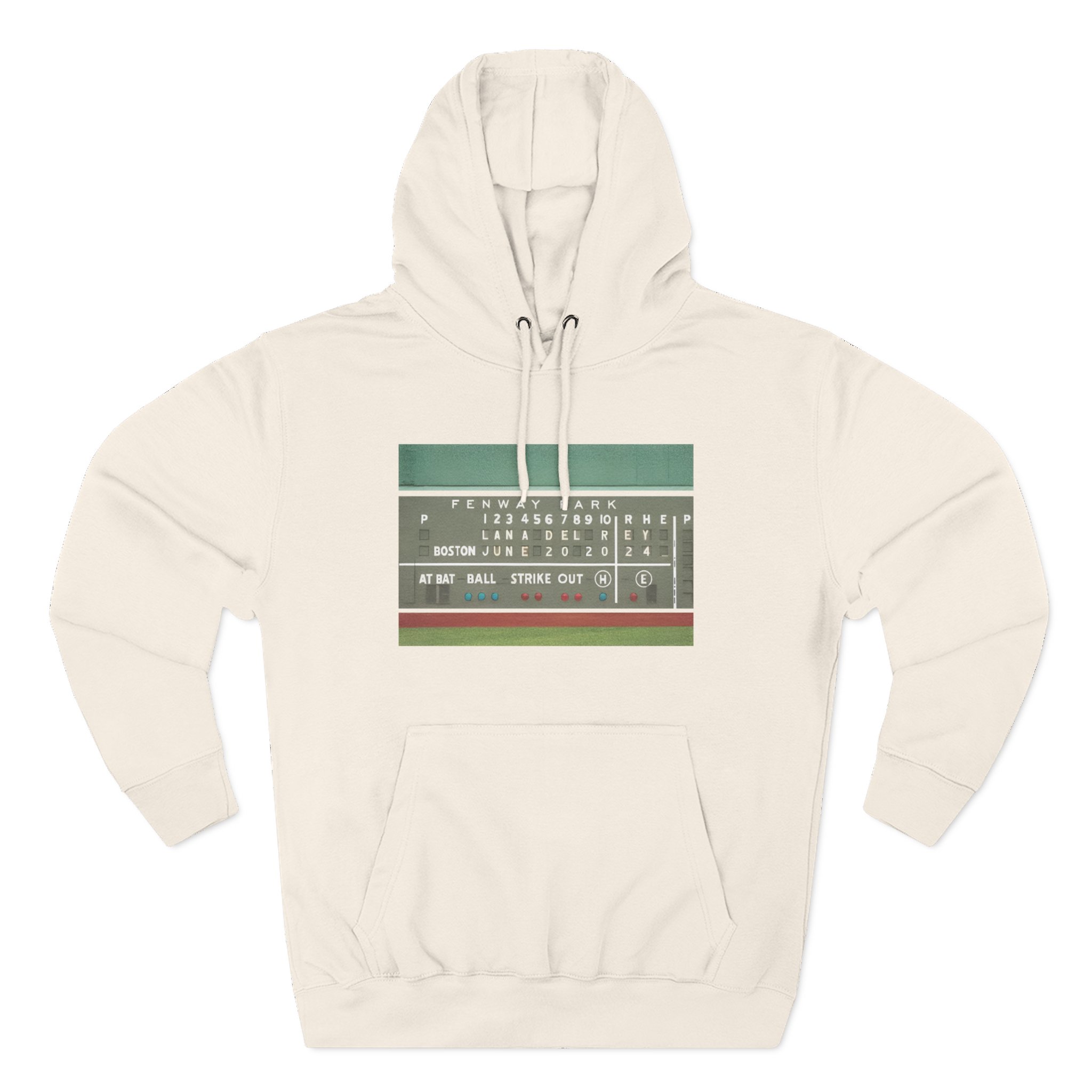 Lanadelrey Three-Panel Fleece Hoodie