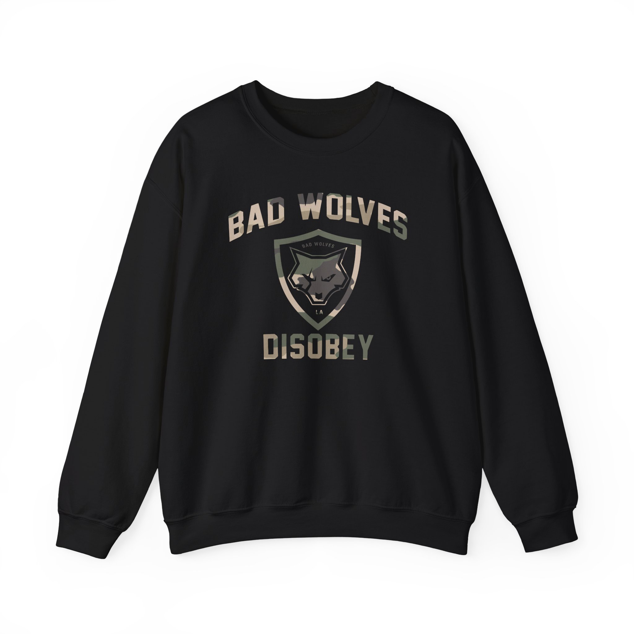 Bad Wolves Disobey Unisex Heavy Blendâ„¢ Crewneck Sweatshirt