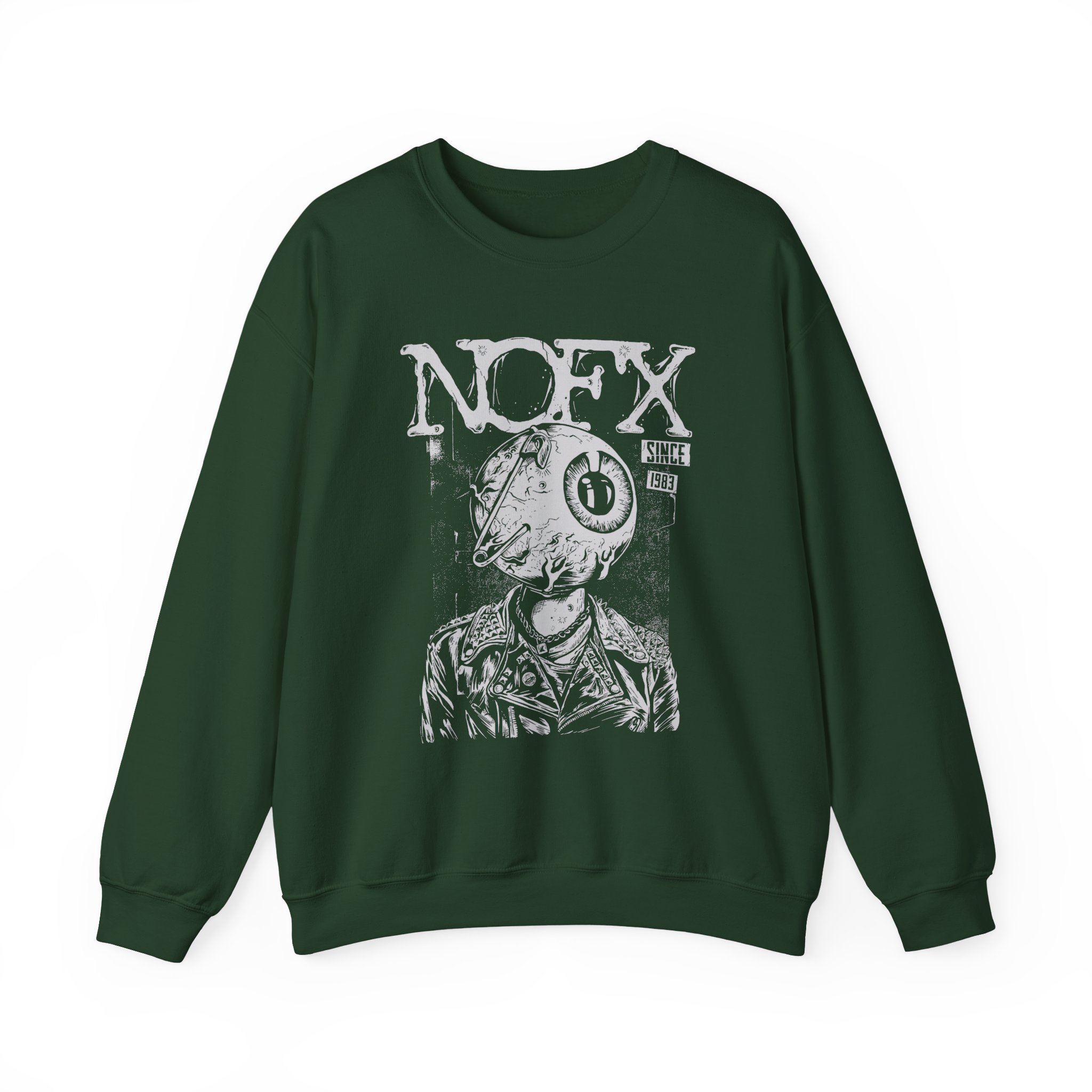 Nofx Stickin in My Eye Unisex Heavy Blendâ„¢ Crewneck Sweatshirt