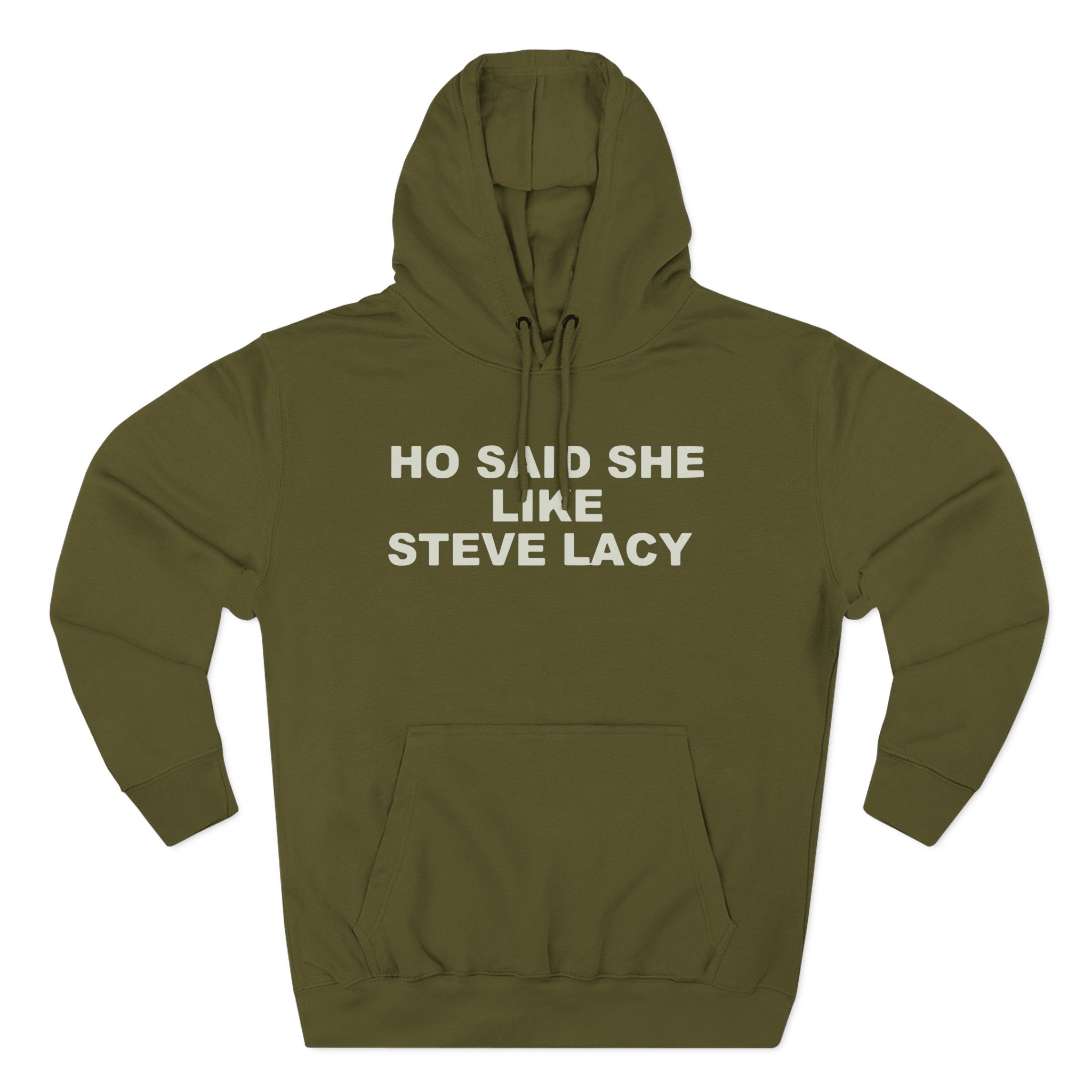 Steve Lacy Ho Said She Like Three-Panel Fleece Hoodie