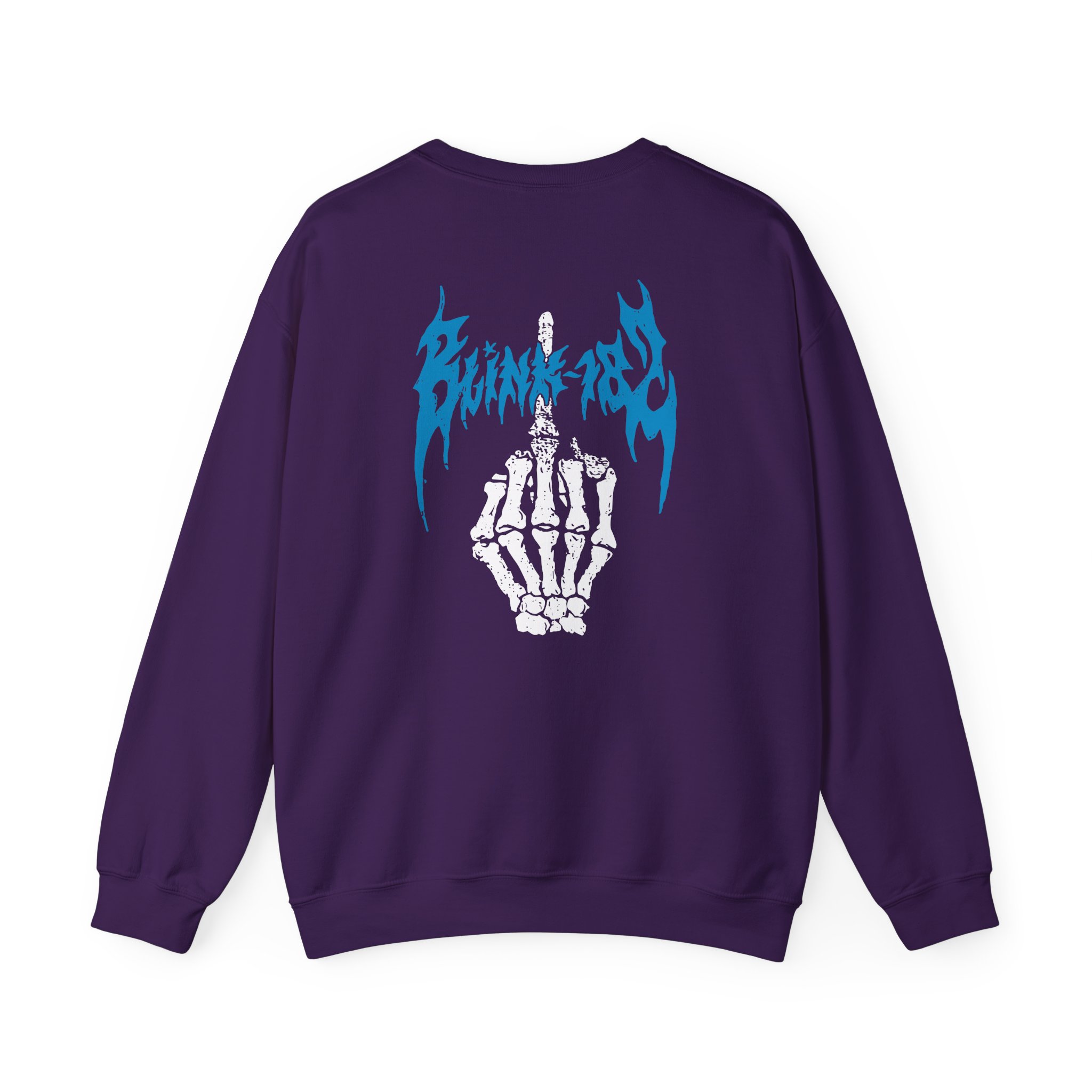 Blink 182 Middle Finger Unisex Heavy Blendâ„¢ Crewneck Sweatshirt