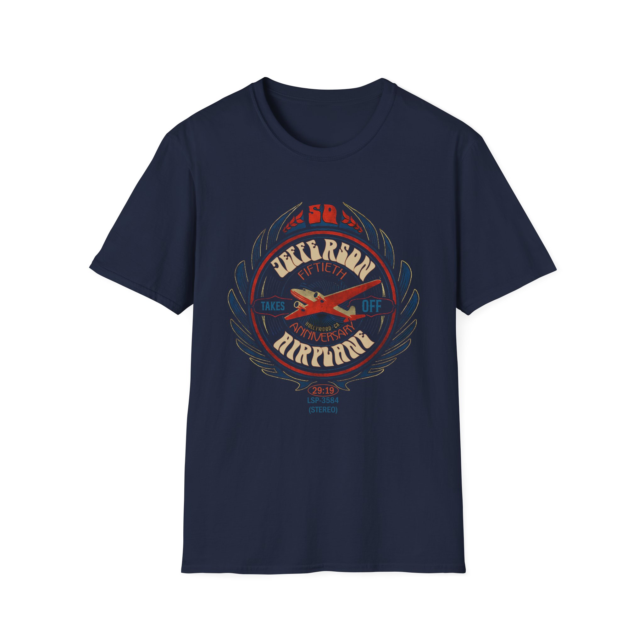 Jefferson Airplane Unisex Softstyle T-Shirt